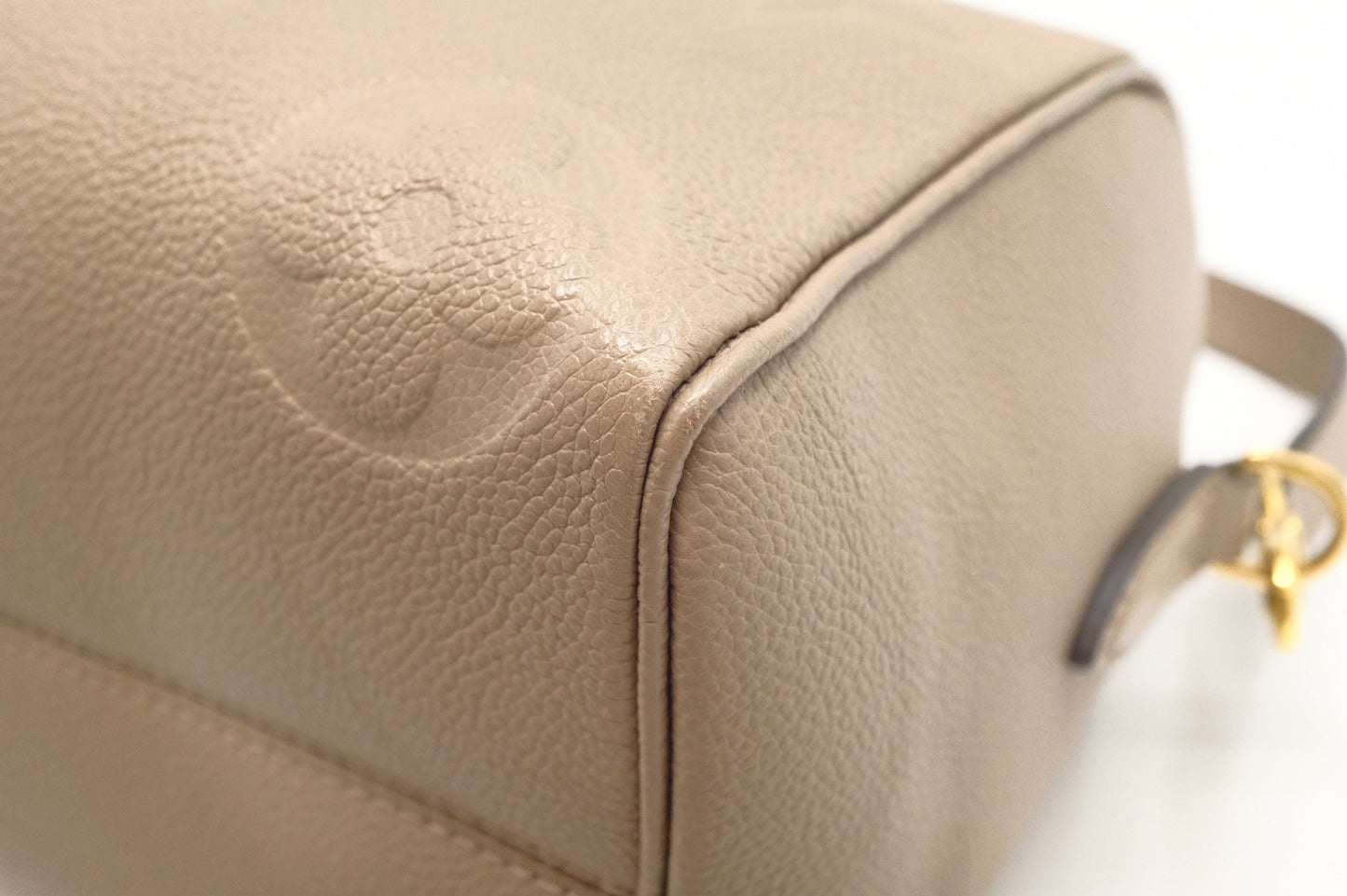 Louis Vuitton Speedy 25 Bandouliere in Turtledove Empreinte Leather