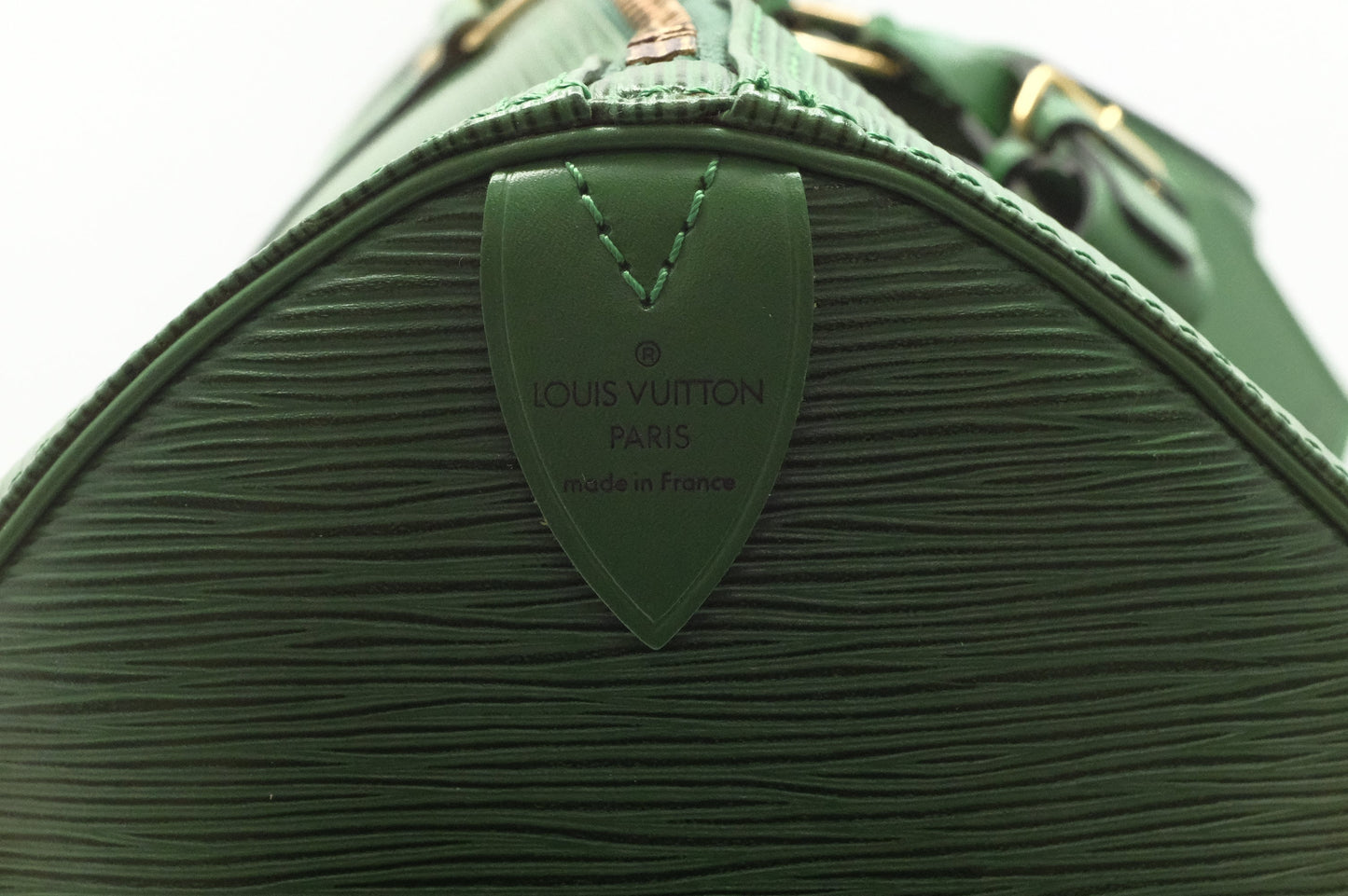 Louis Vuitton Keepall 55 in Green Epi Leather