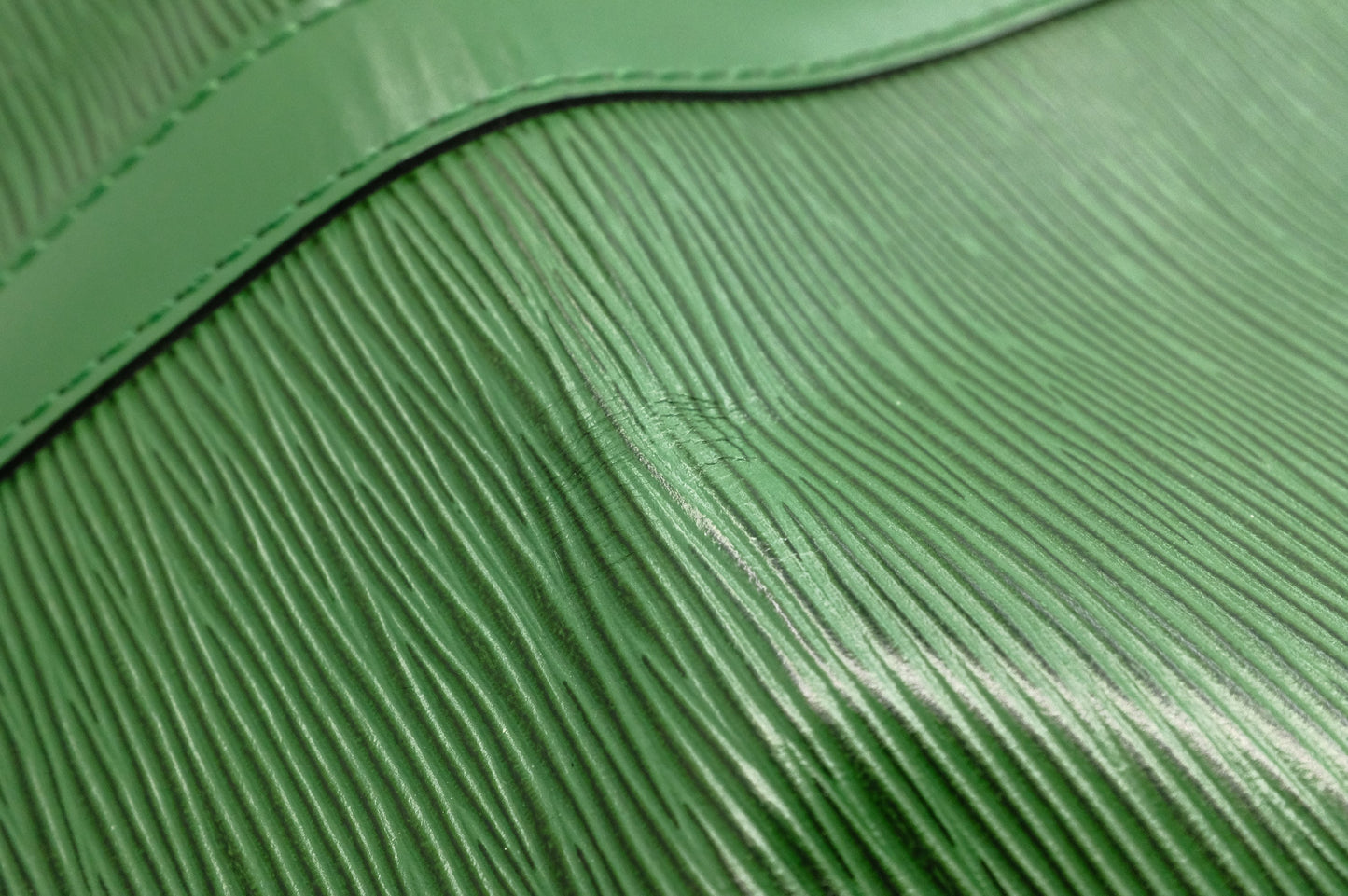 Louis Vuitton Keepall 55 in Green Epi Leather
