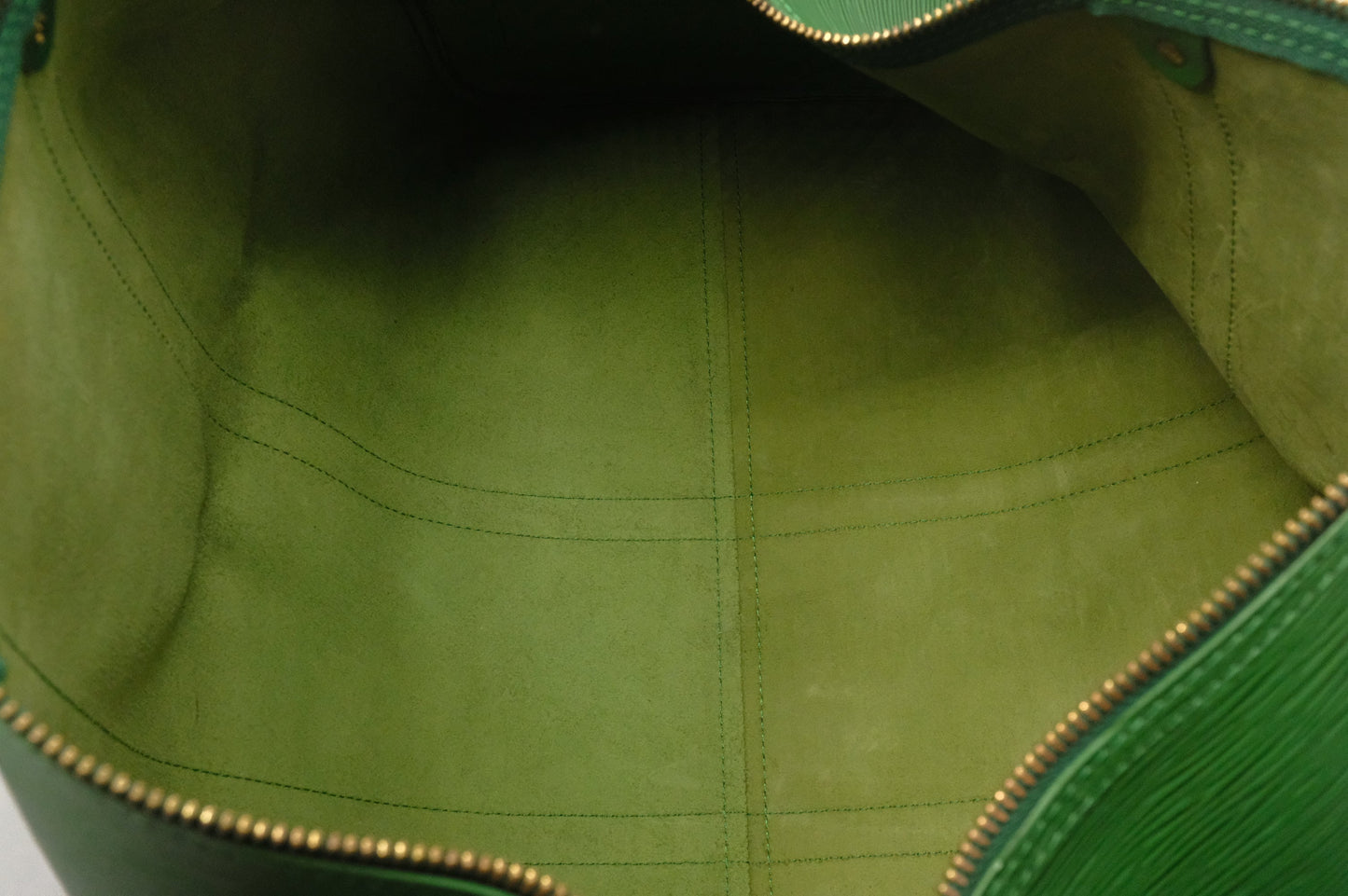 Louis Vuitton Keepall 55 in Green Epi Leather