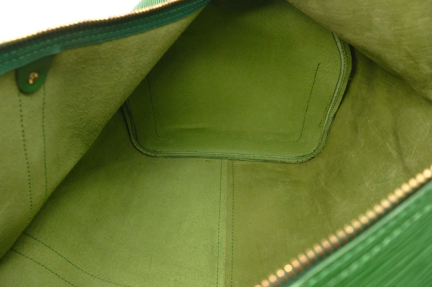 Louis Vuitton Keepall 55 in Green Epi Leather