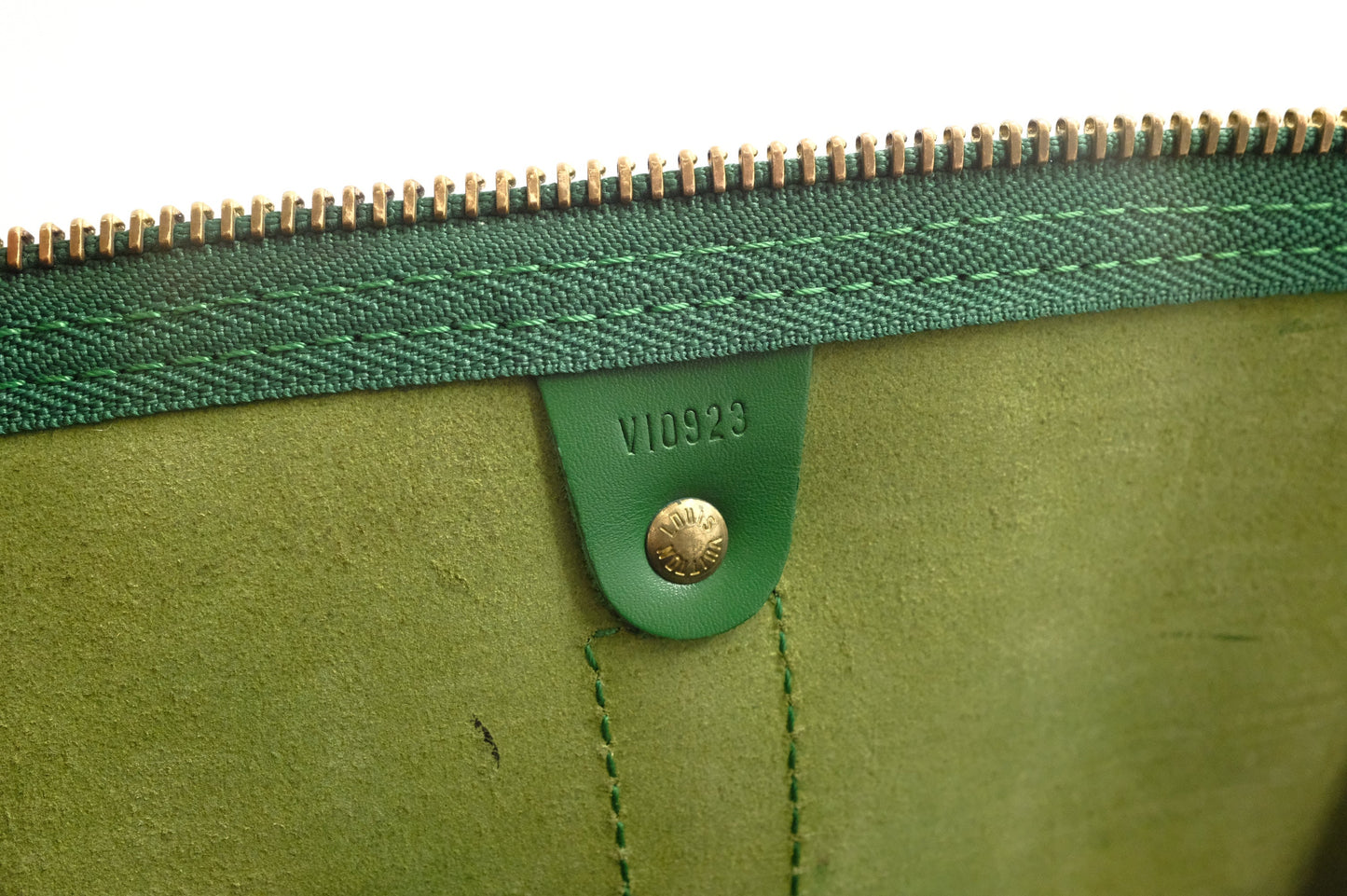 Louis Vuitton Keepall 55 in Green Epi Leather