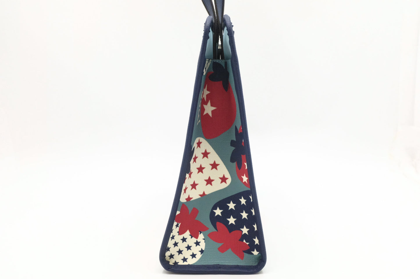 Gucci Children's Crossbody Tote in Strawberry Star Coated Canvas