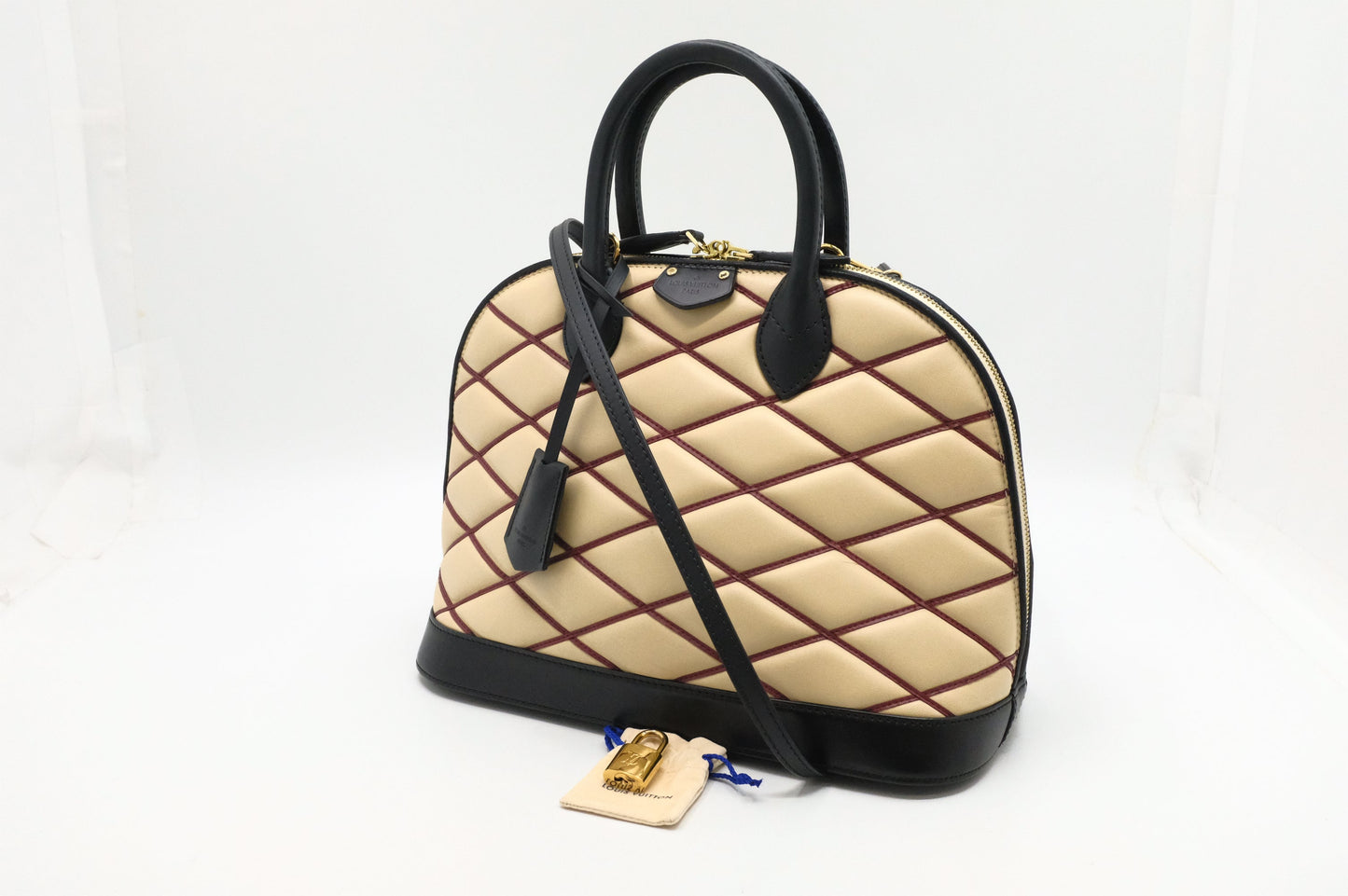 Louis Vuitton Alma in Maltage Beige Leather