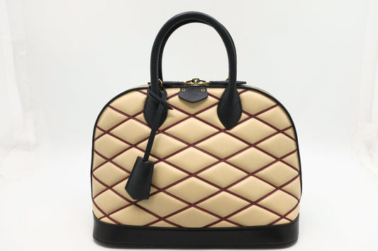 Louis Vuitton Alma in Maltage Beige Leather