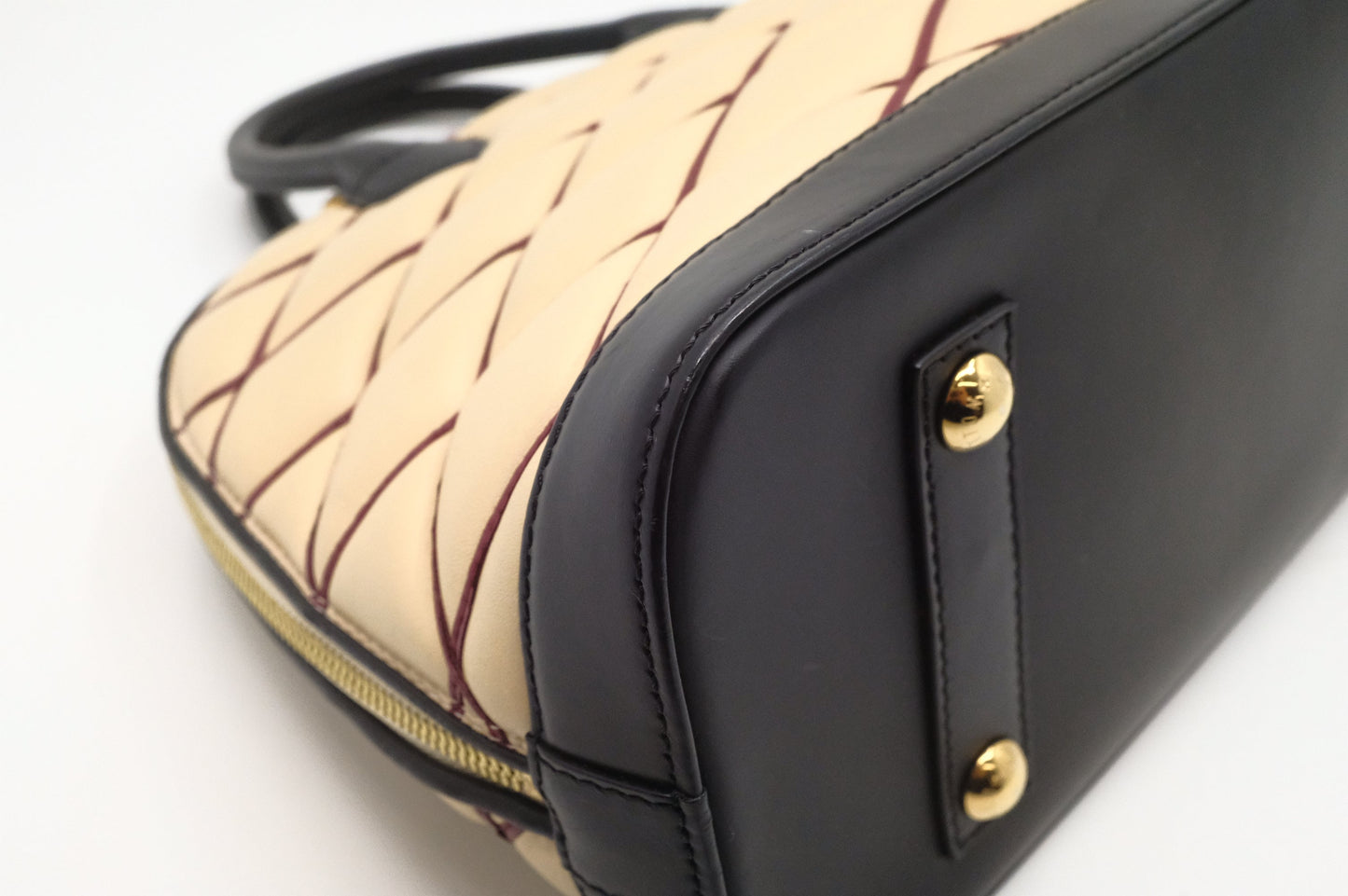 Louis Vuitton Alma in Maltage Beige Leather