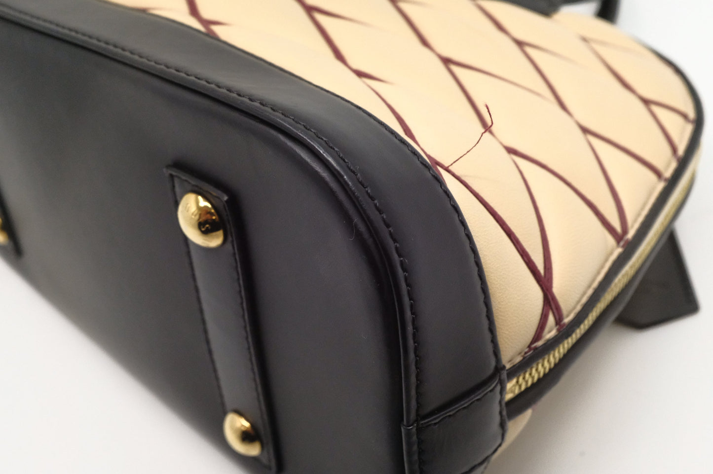 Louis Vuitton Alma in Maltage Beige Leather