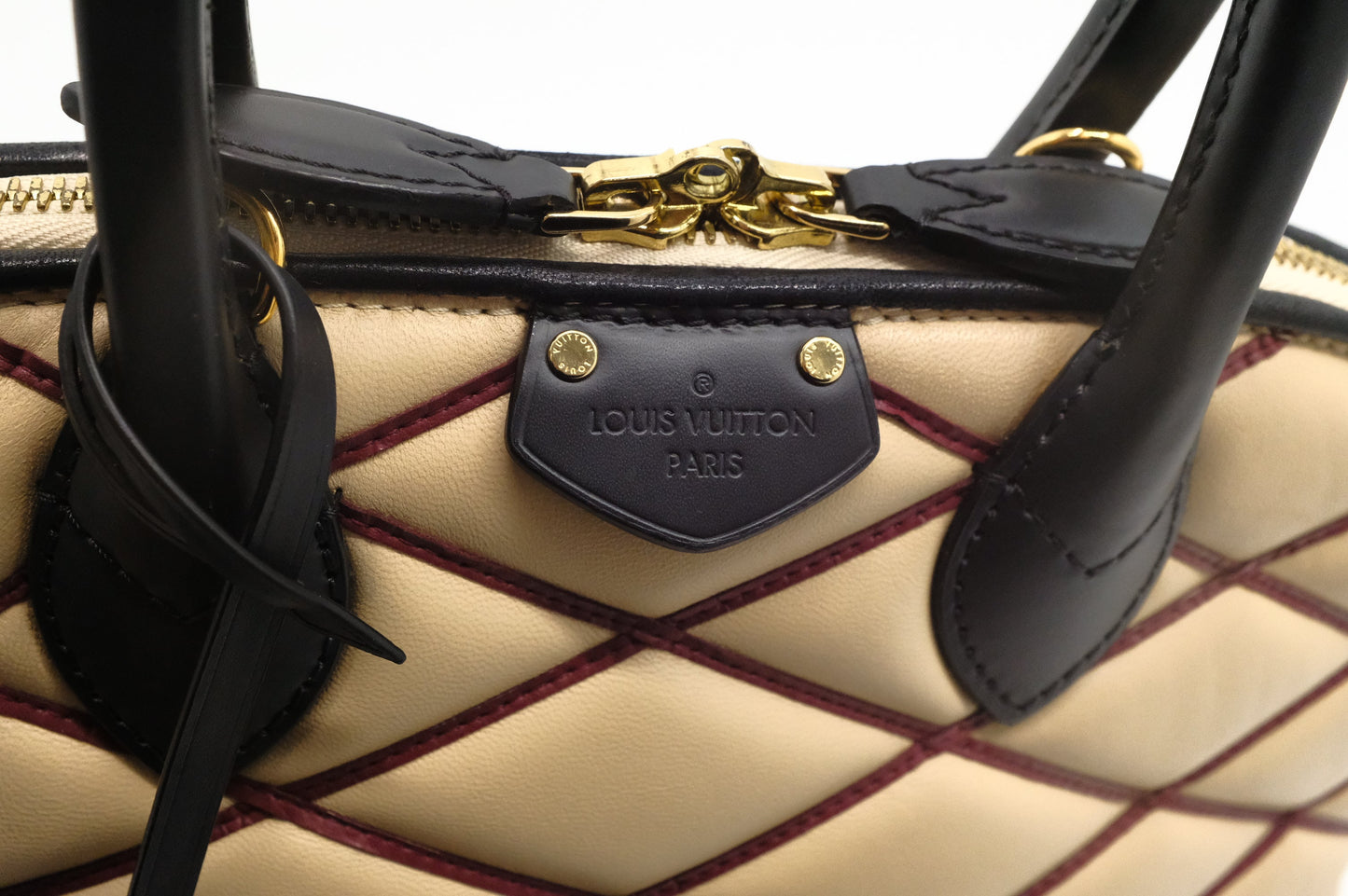 Louis Vuitton Alma in Maltage Beige Leather