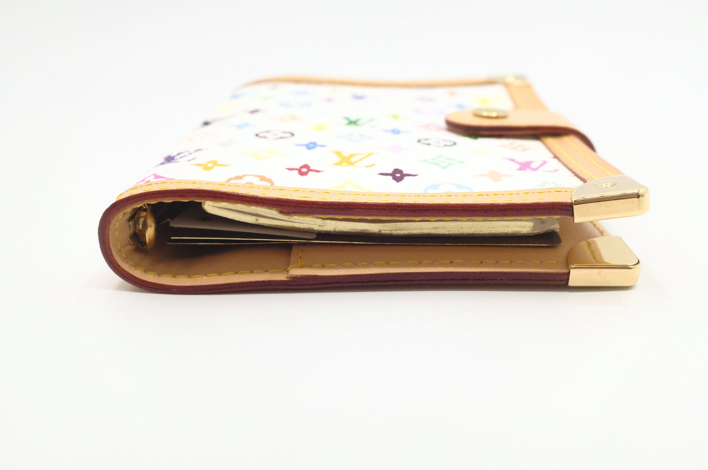Louis Vuitton Agenda PM in White Multicolor Monogram Canvas