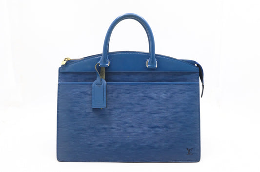 Louis Vuitton Riviera in Blue Epi Leather