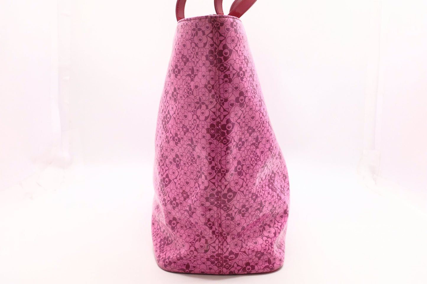 Louis Vuitton Cosmic Blossom Tote in Pink Vinyl Canvas