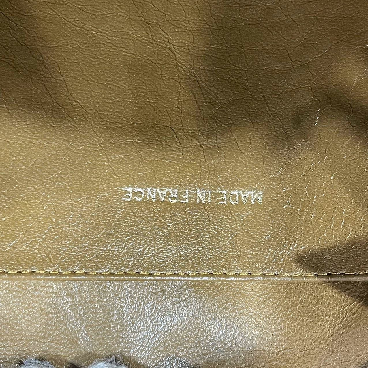 Chanel Matelasse Tan Brown Suede Gold Double Chain Coco Charm Medium Shoulder Bag