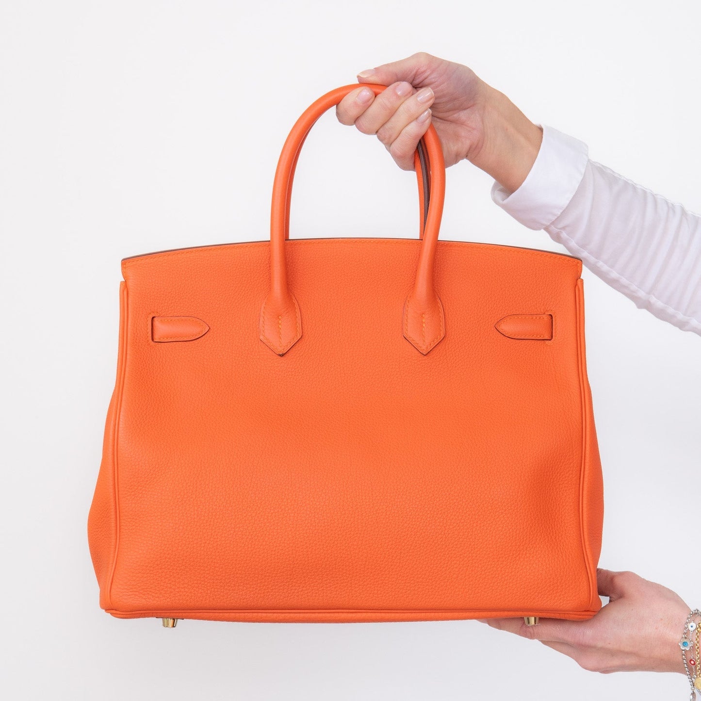 Hermes Orange Birkin 35