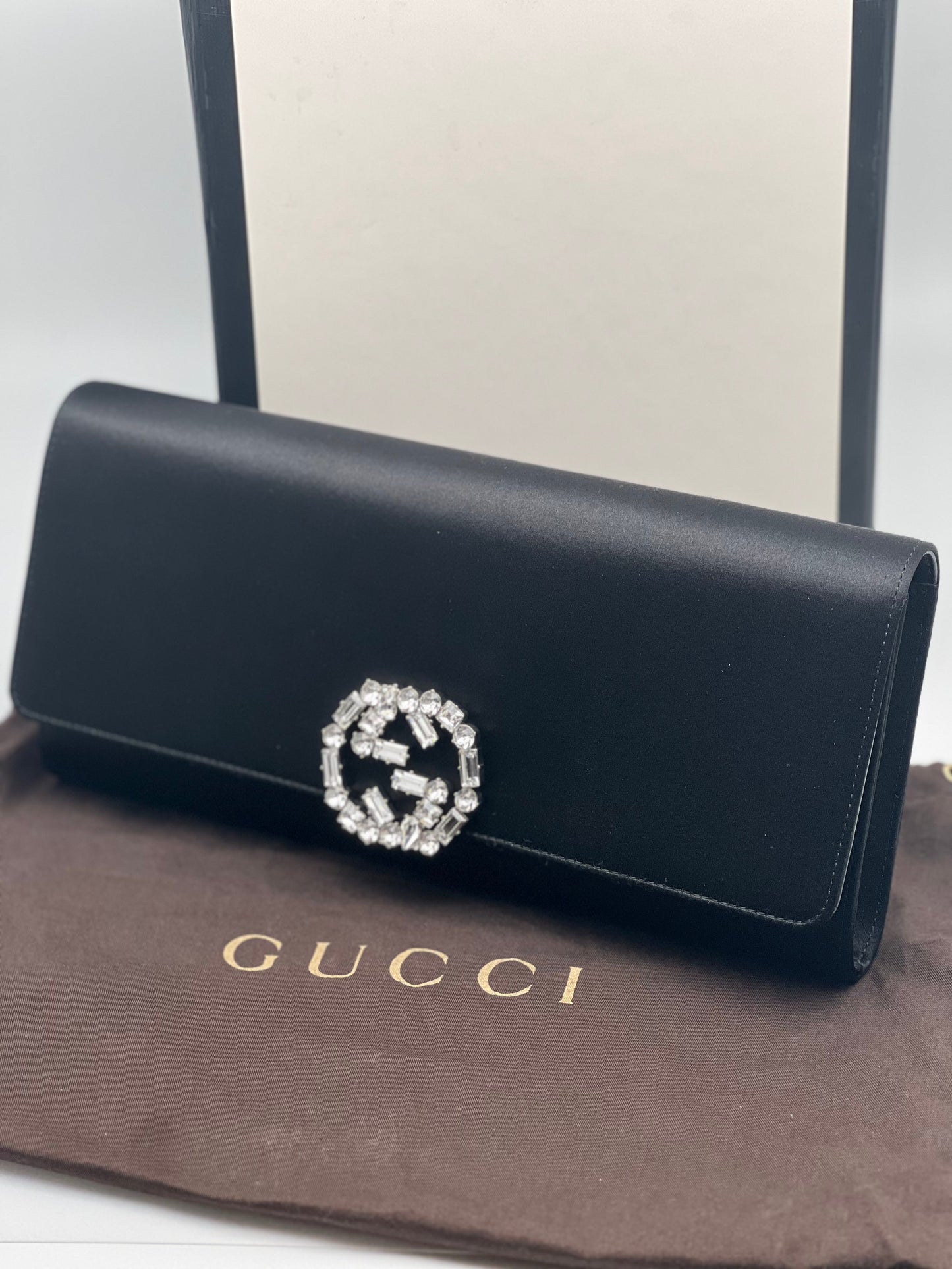 Gucci - Pochette satin