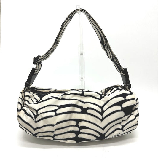 CHANEL Shoulder Bag Nylon white Sports CC COCO Mark Women Used