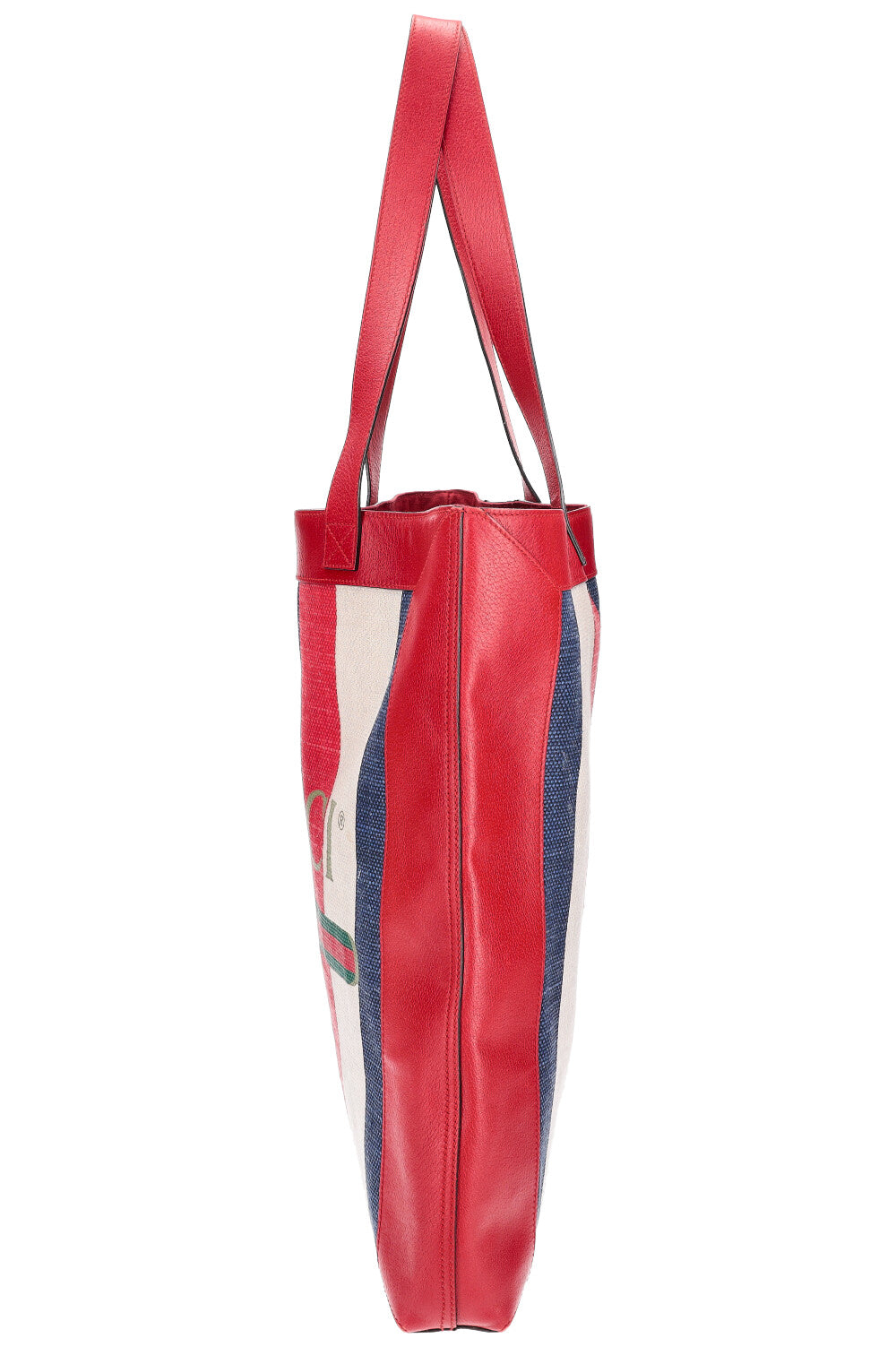 GUCCI Sylvie Stripe Tote