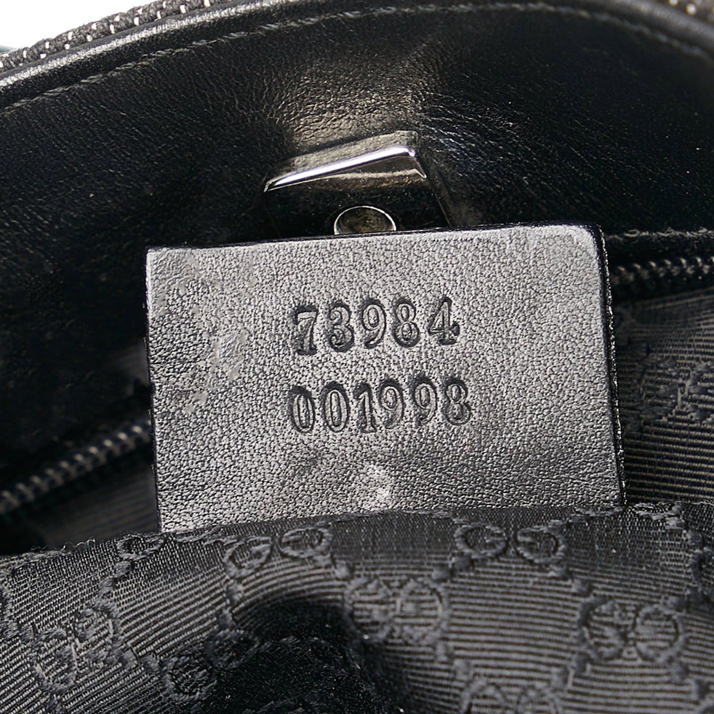 Gucci Web Denim Handbag