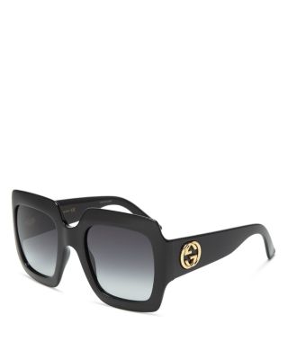 GUCCI 54MM OVERSIZED SQUARE SUNGLASSES