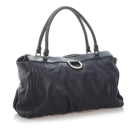 Gucci Abbey D-ring Leather Tote Bag (SHG-e7OqBm)