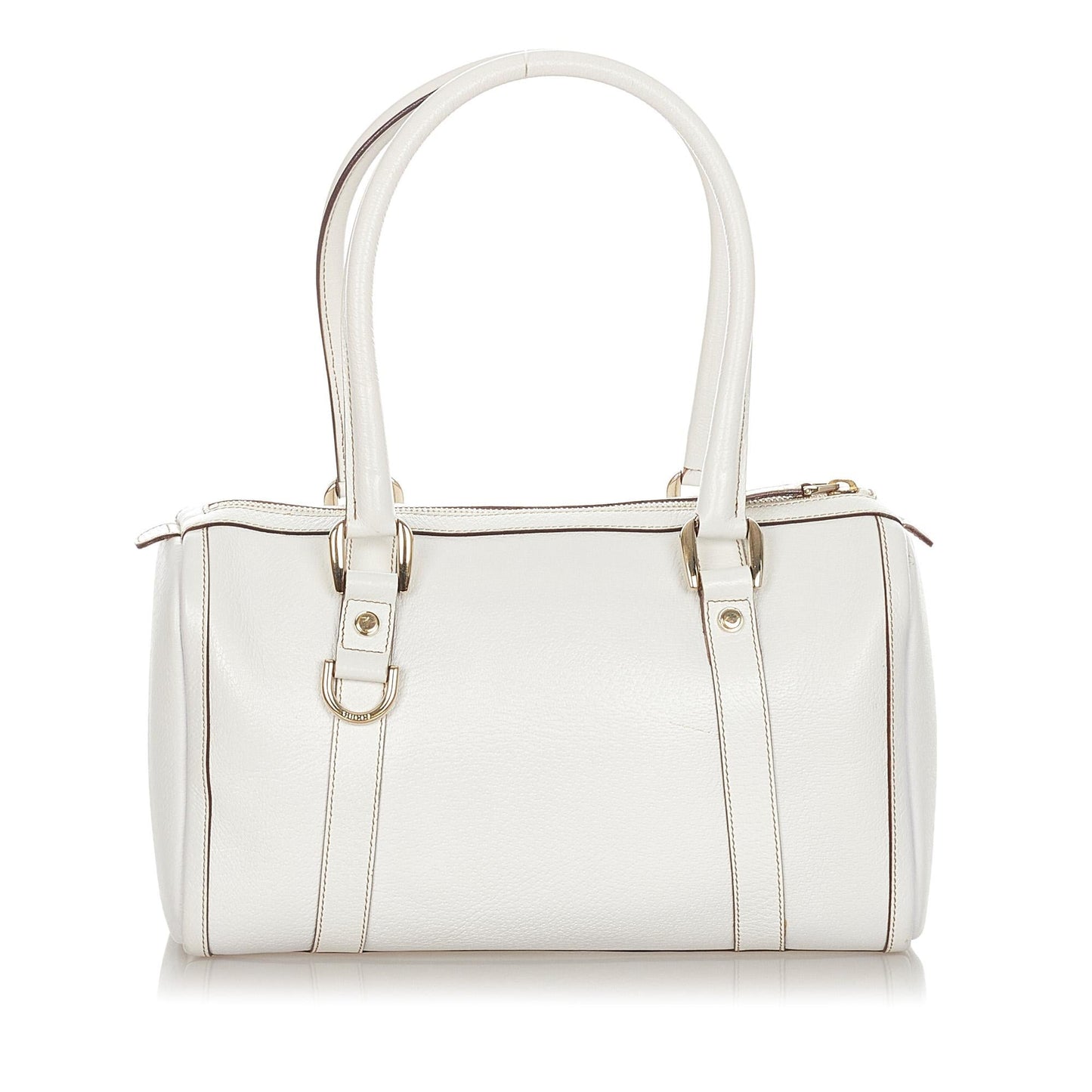 Gucci Abbey Leather Boston Bag
