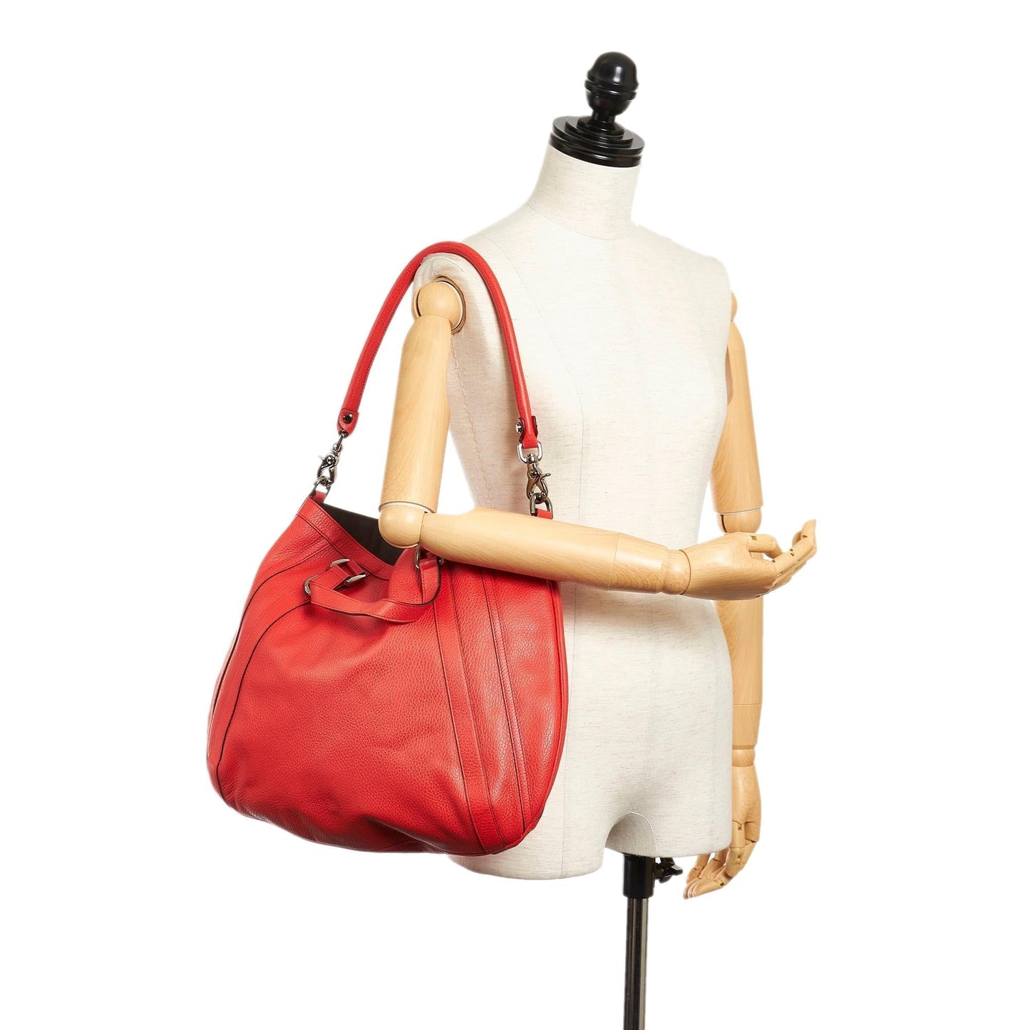Gucci Abbey Leather Satchel