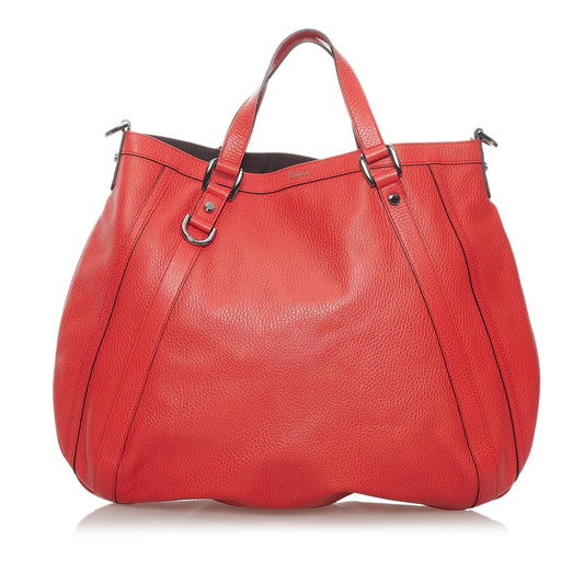 Gucci Abbey Leather Satchel