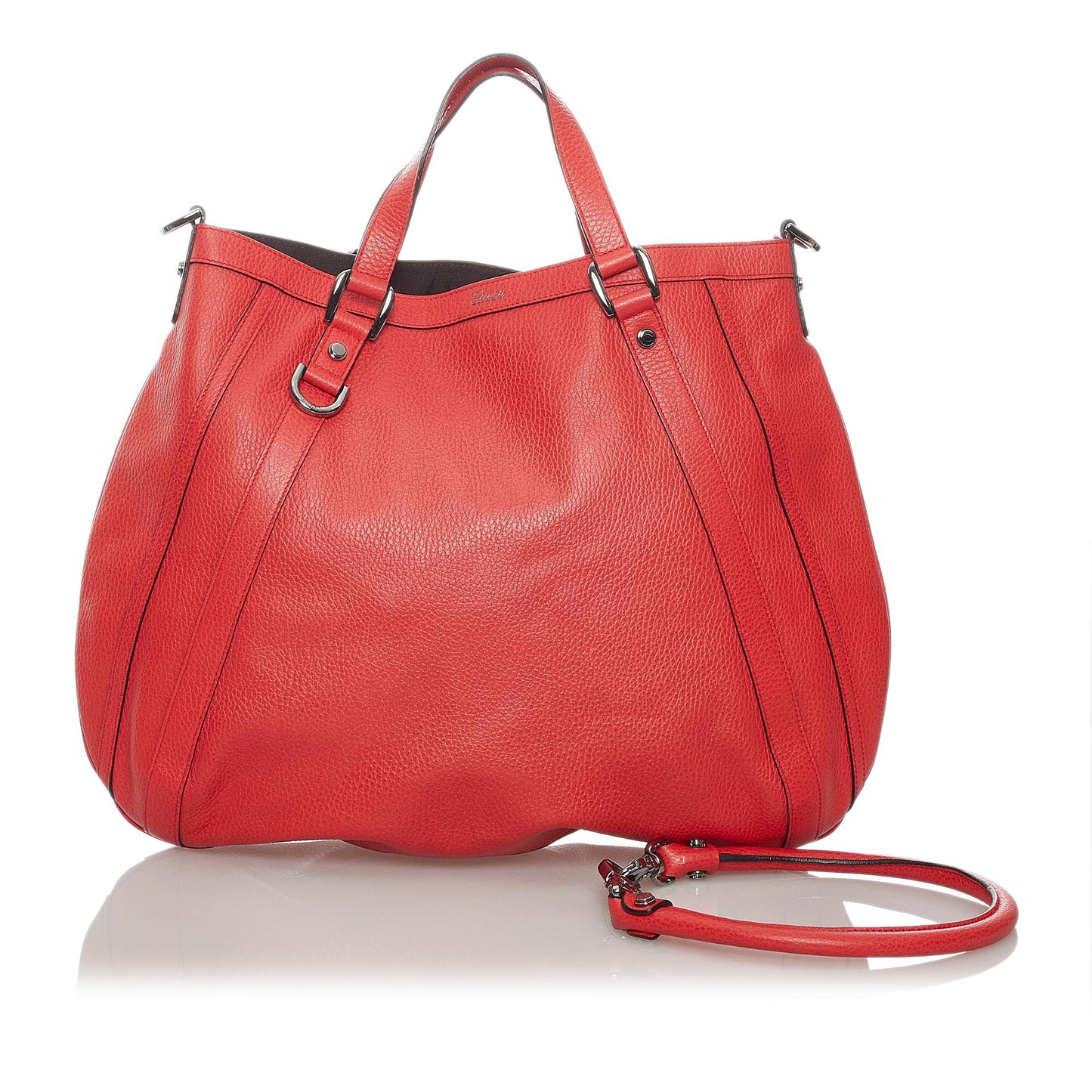 Gucci Abbey Leather Satchel