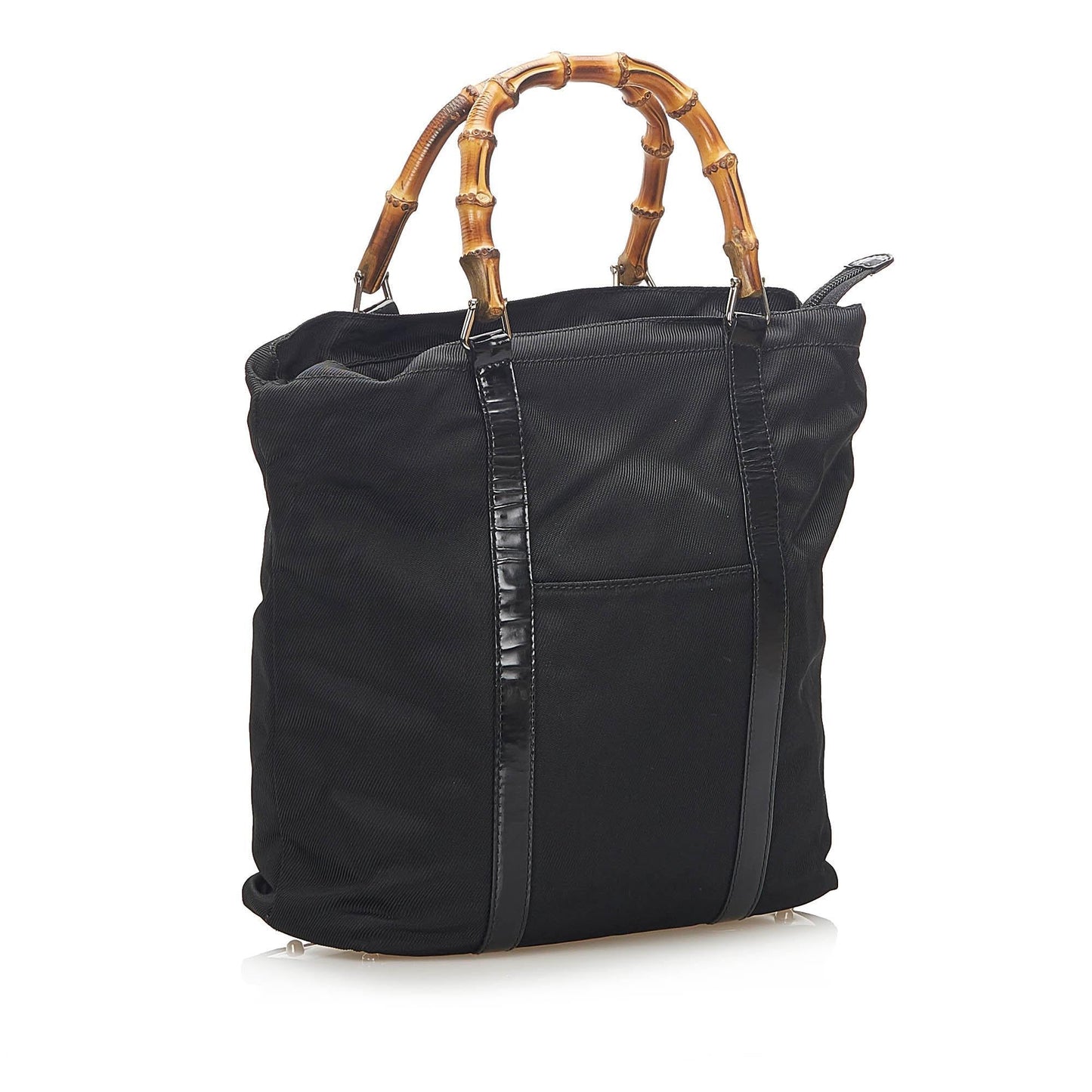 Gucci Bamboo Canvas Tote Bag (SHG-18777)