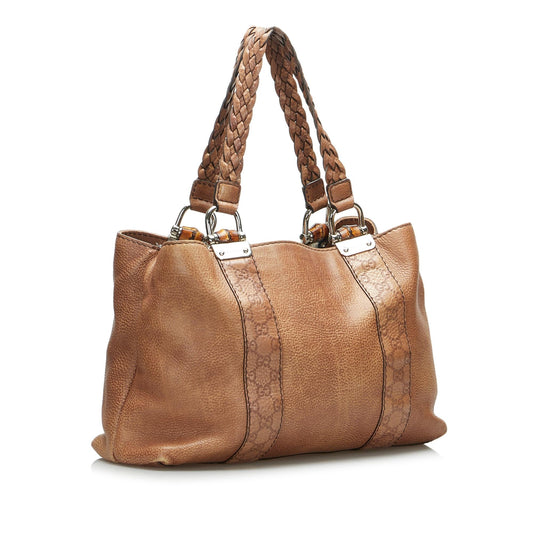 Gucci Bamboo Libeccio Tote (SHG-Roou3q)