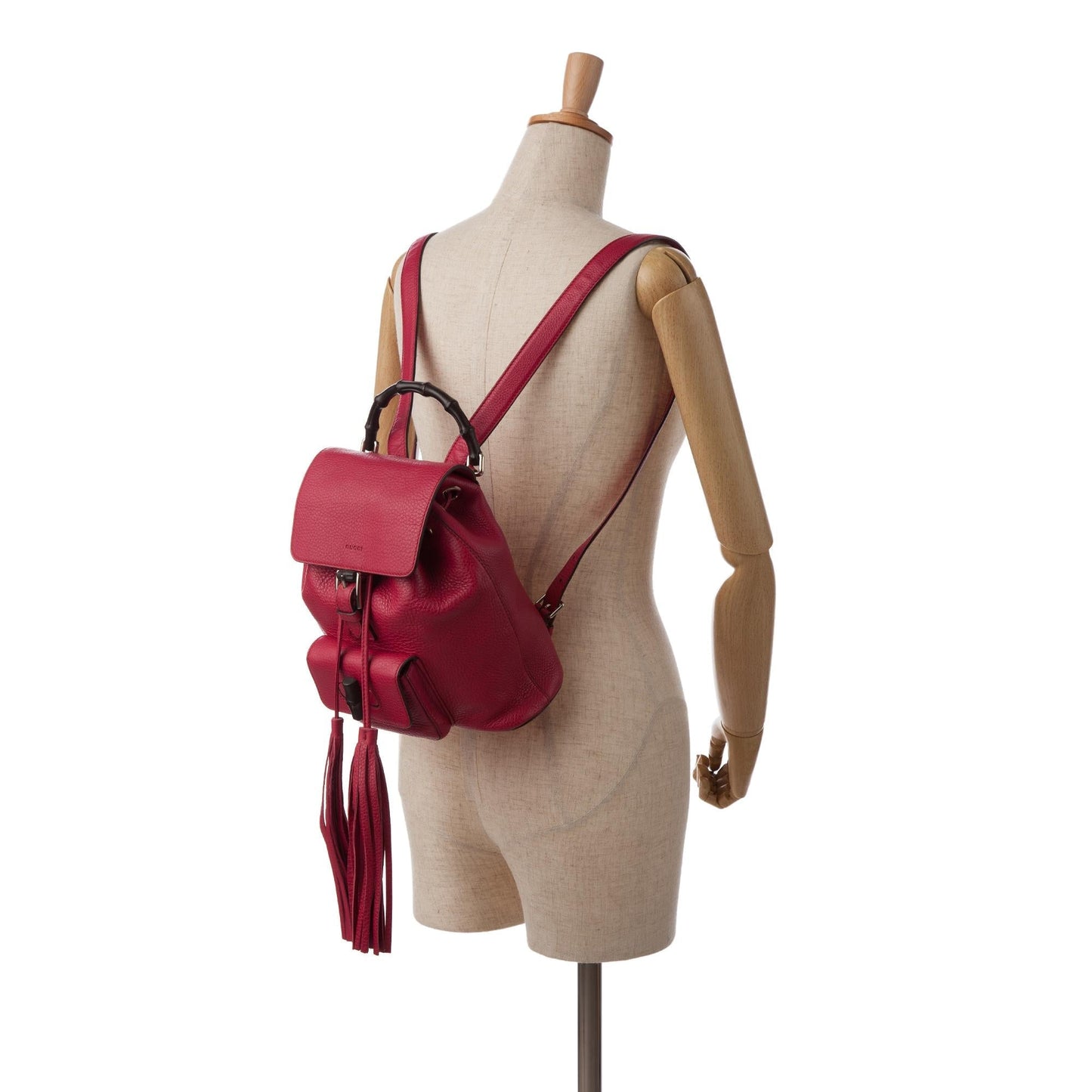 Gucci Bamboo Tassel Backpack (SHG-WiEh6U)