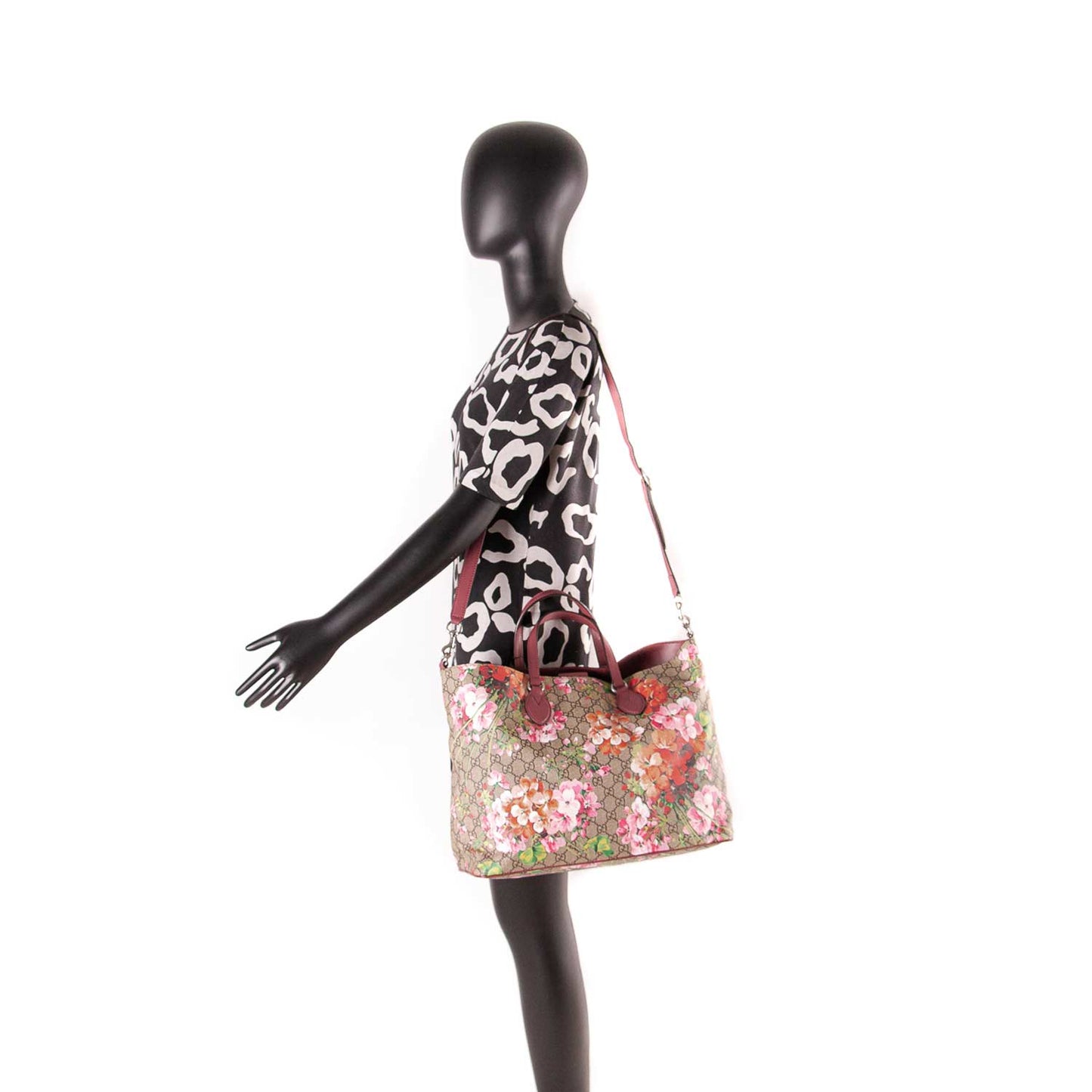 Gucci Soft GG Blooms Shopper Tote Bag