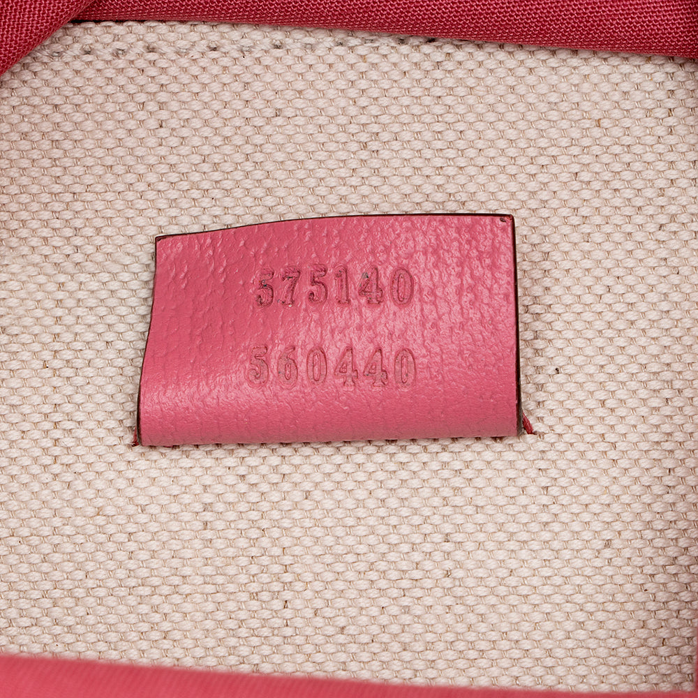 Gucci Coated Canvas Logo Tote