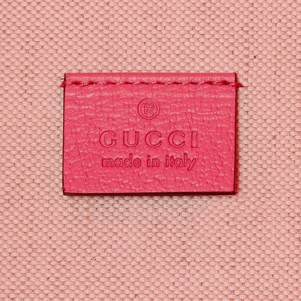 Gucci Coated Canvas Logo Tote