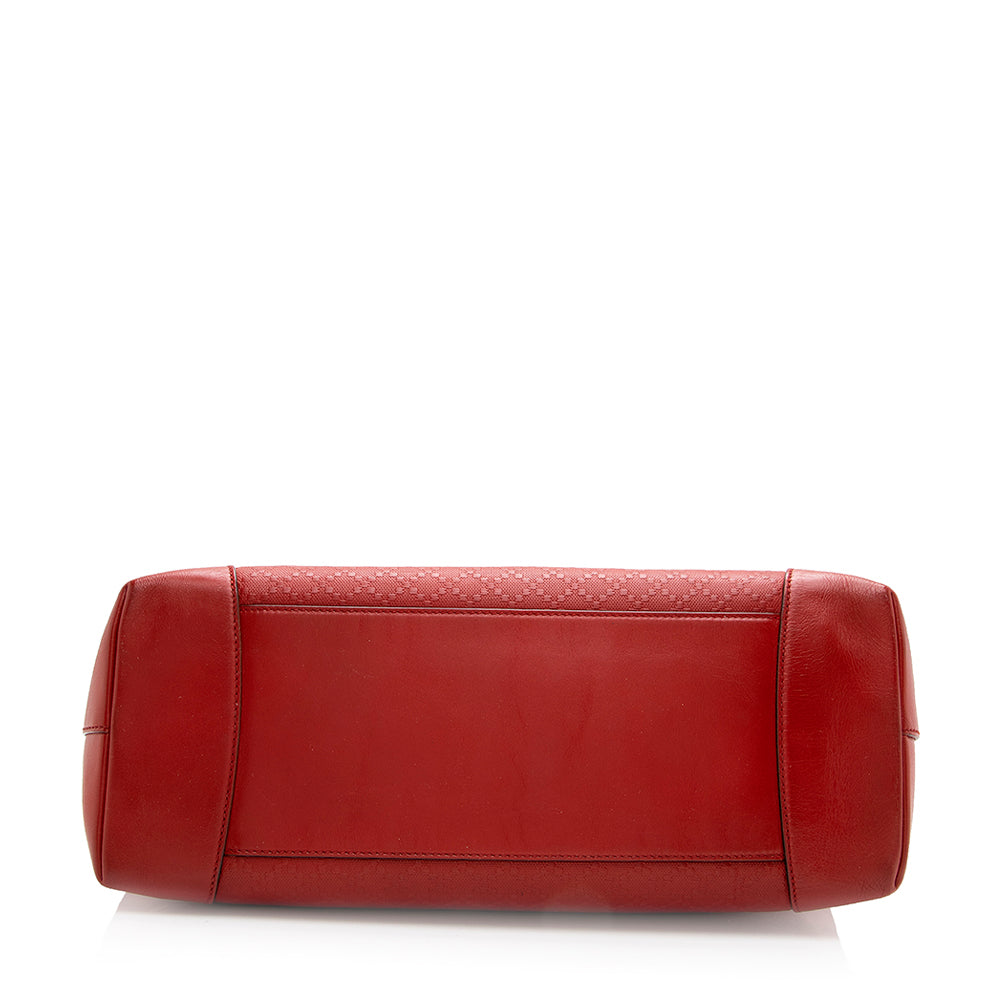 Gucci Diamante Leather Bright Tote