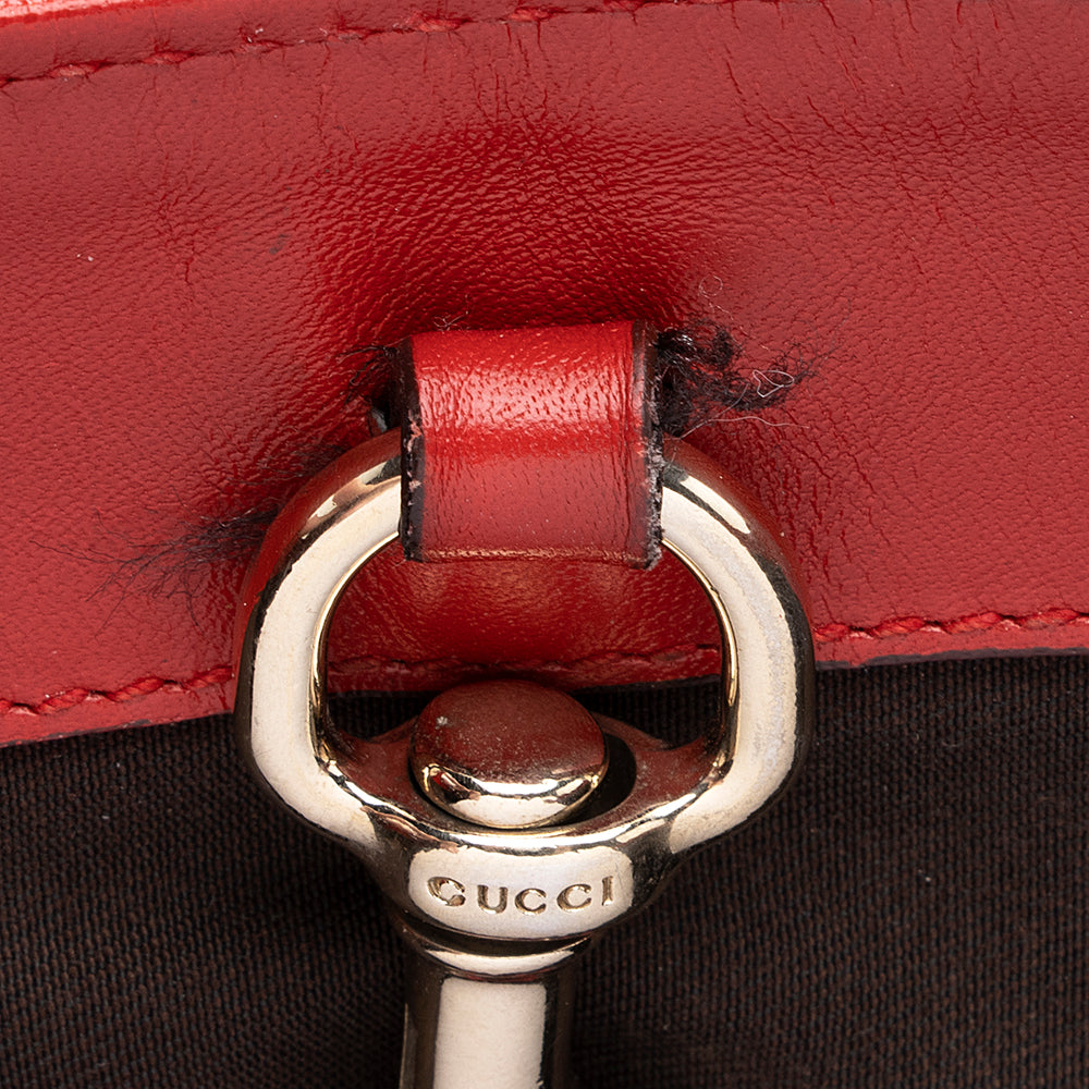 Gucci Diamante Leather Bright Tote