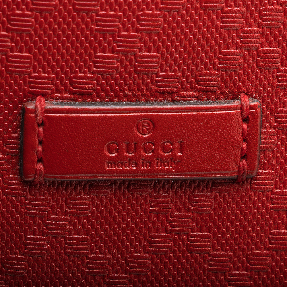 Gucci Diamante Leather Bright Tote