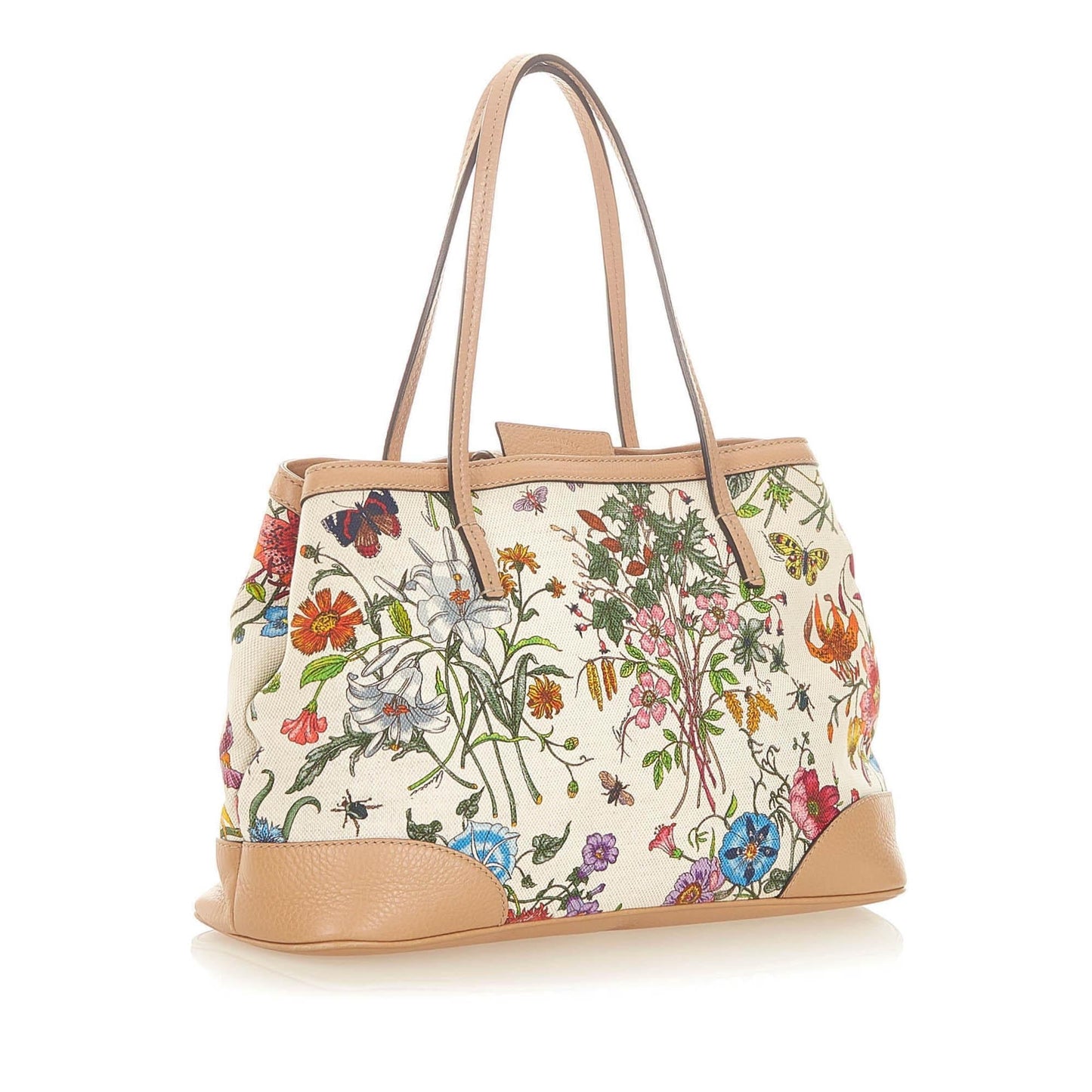 Gucci Flora Canvas Tote Bag (SHG-19977)