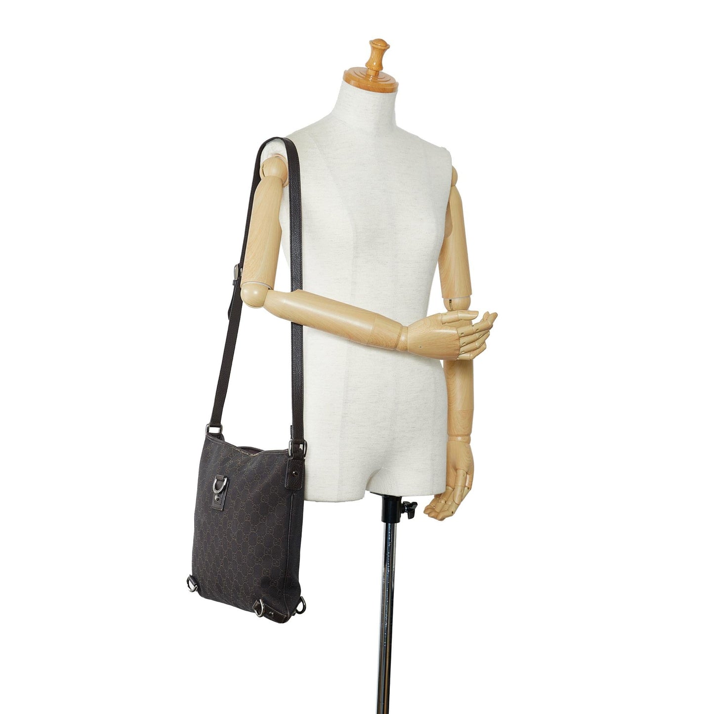 Gucci GG Canvas Abbey D-Ring Crossbody (SHG-jHzWW0)