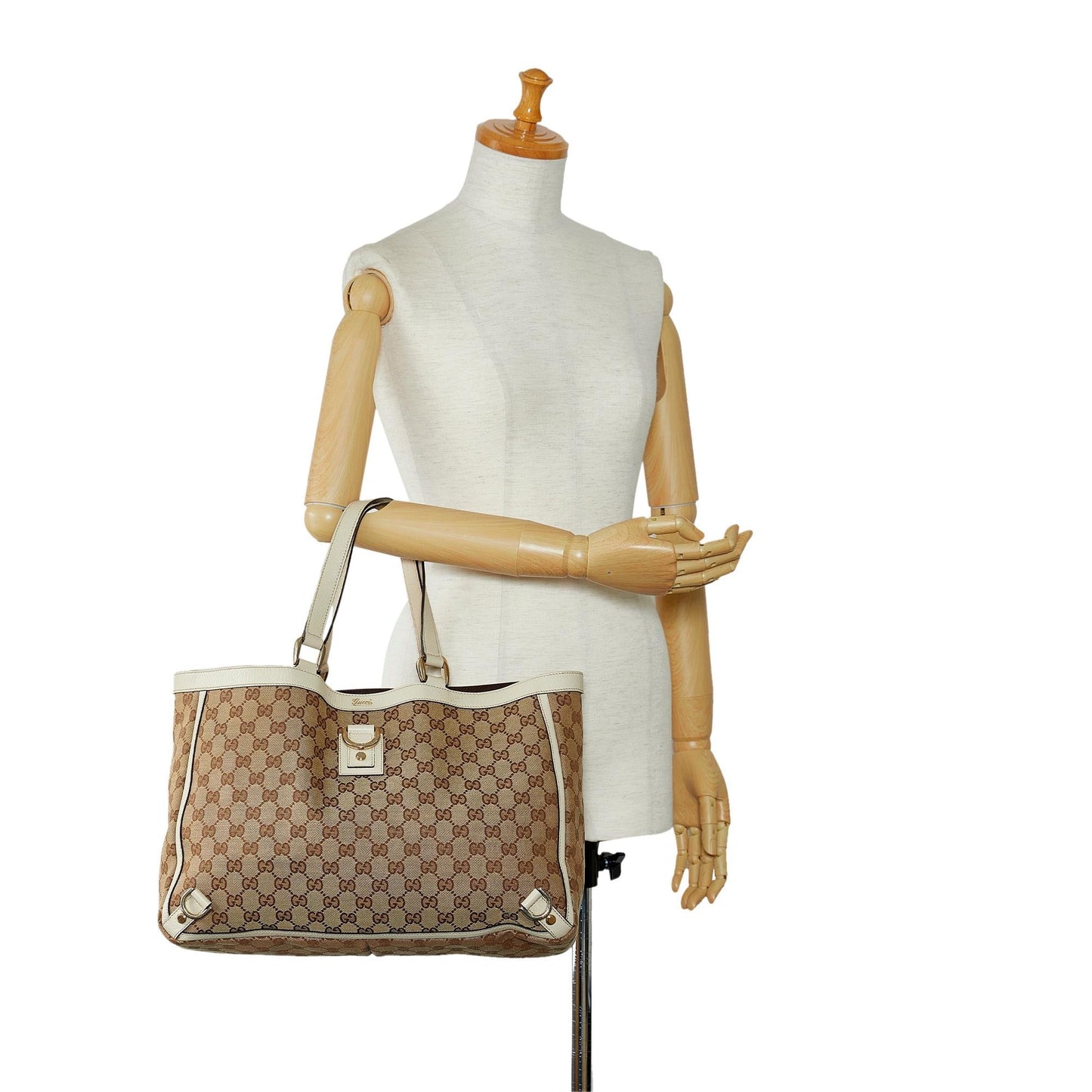 Gucci GG Canvas Abbey D-Ring Tote Bag (SHG-w0nWpO)