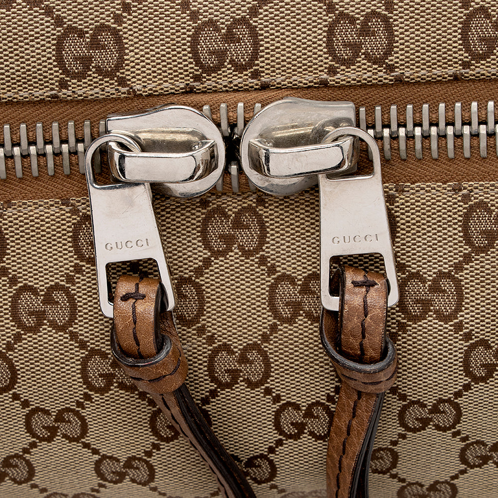 Gucci GG Canvas Bamboo Bar Large Tote - FINAL SALE