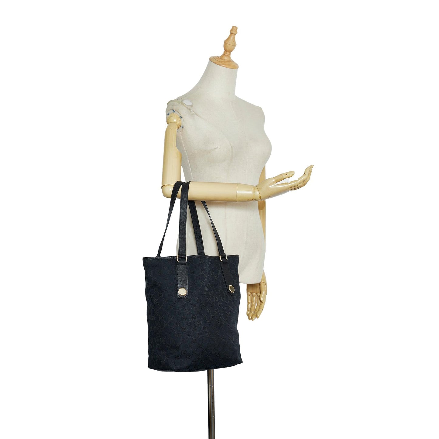 Gucci GG Canvas Charmy Tote (SHG-yiTeDa)
