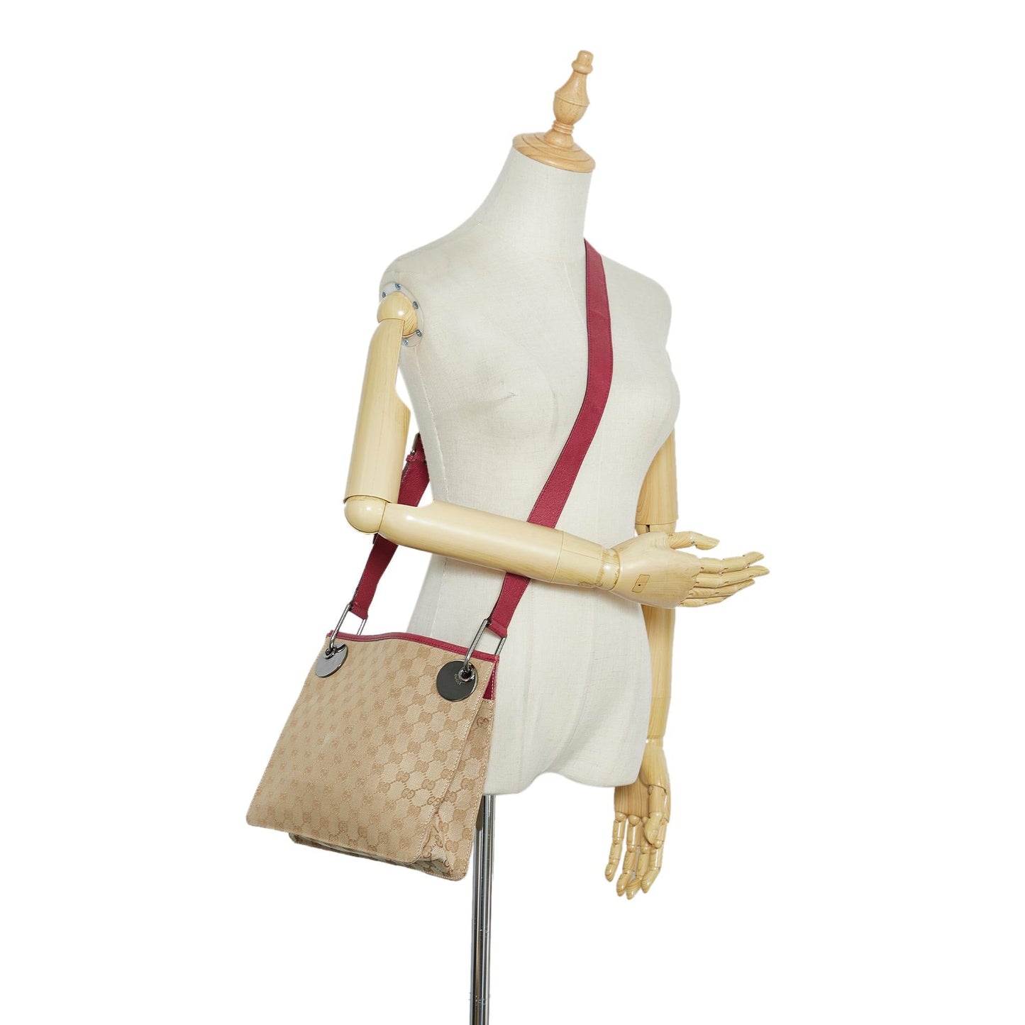 Gucci GG Canvas Eclipse Crossbody (SHG-fIOdUZ)