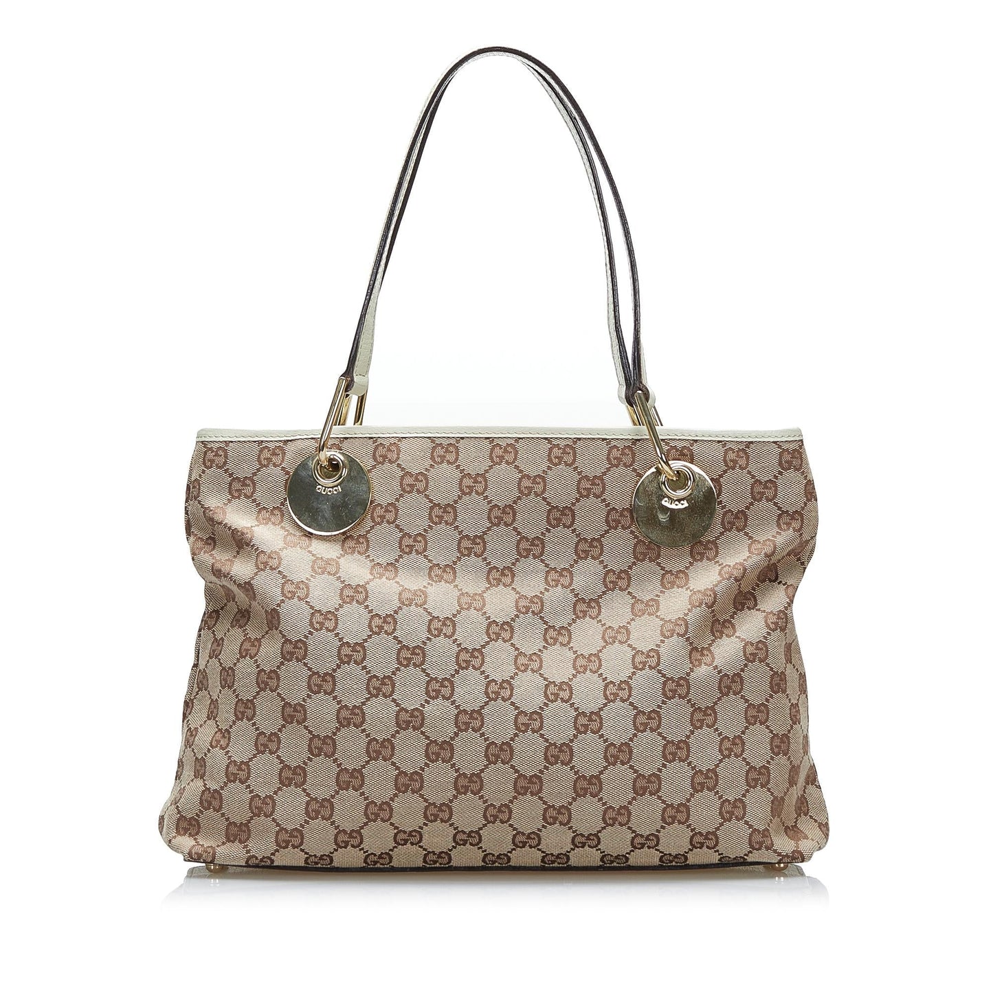 Gucci GG Canvas Eclipse Tote (SHG-y7kFVR)