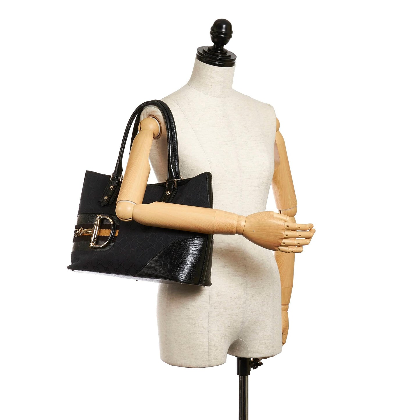 Gucci GG Canvas Hasler Tote Bag