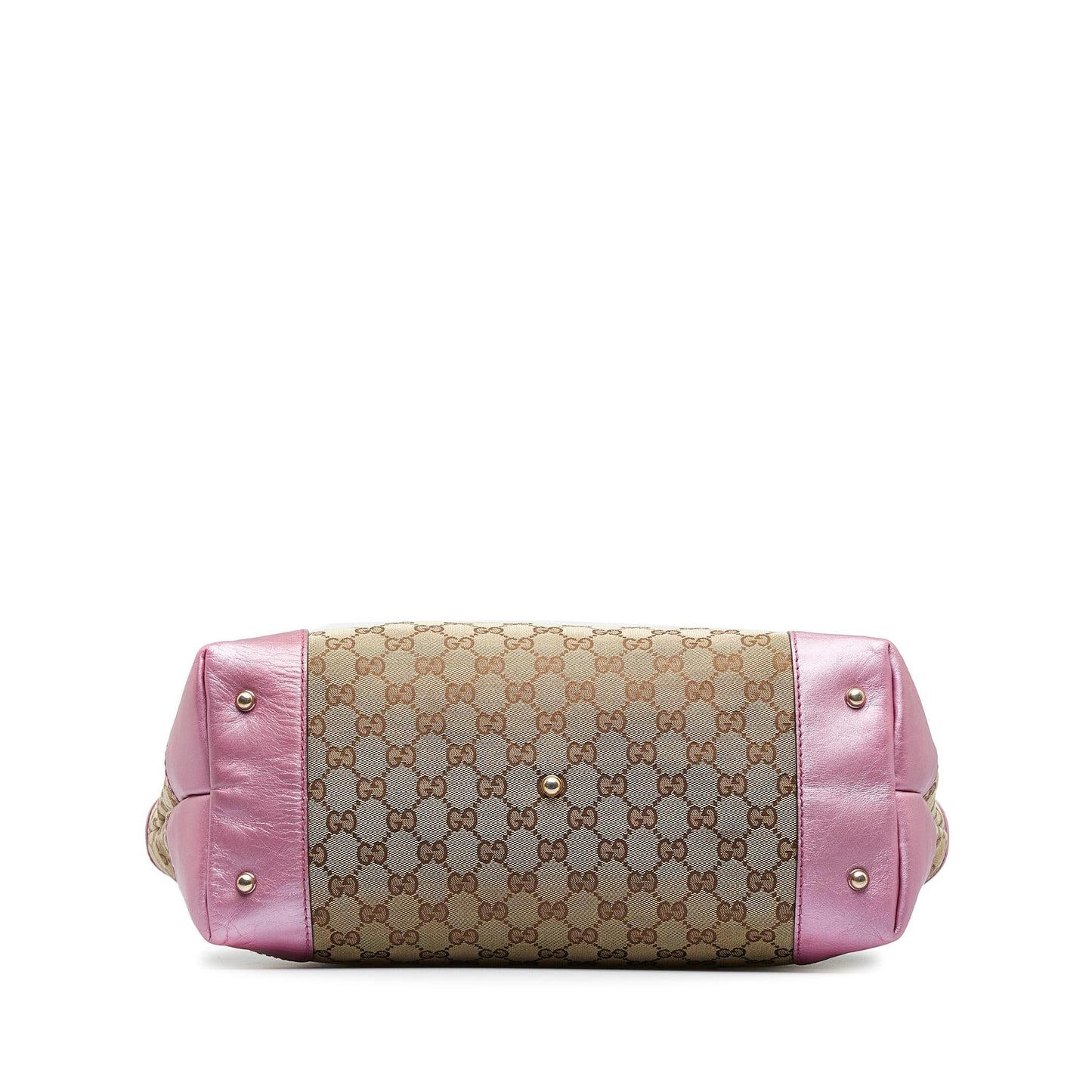 Gucci GG Canvas Heart Bit Tote (SHG-8tNWwL)