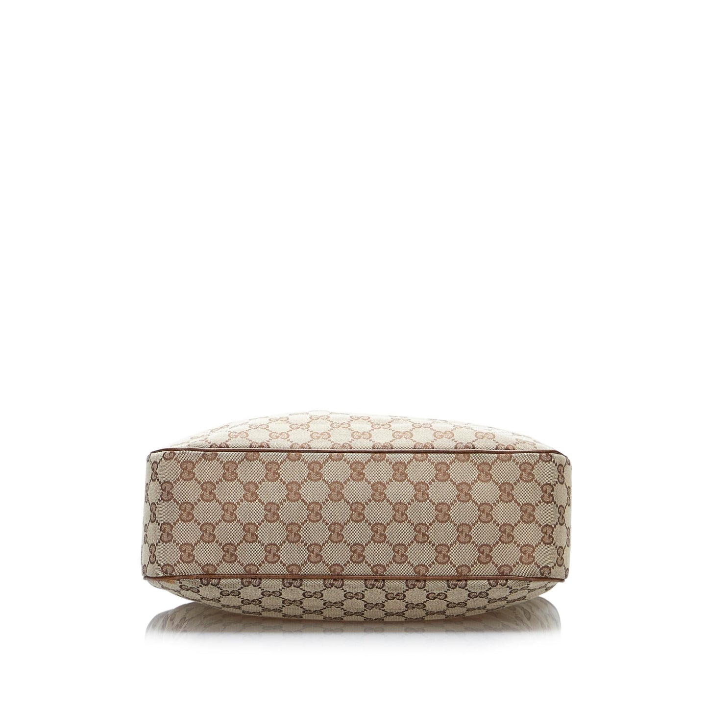 Gucci GG Canvas Jackie Piston Lock Tote (SHG-Bi3rMM)