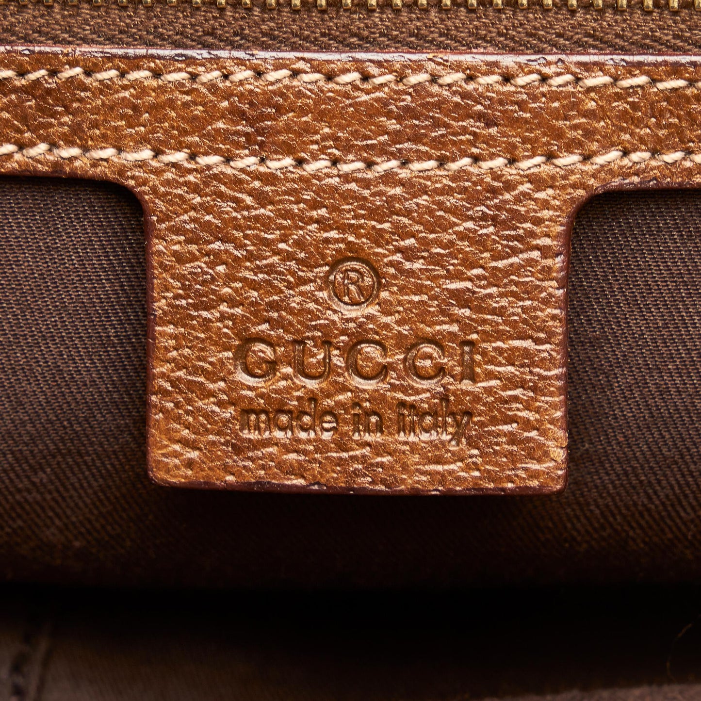 Gucci GG Canvas Jackie Piston Lock Tote (SHG-Bi3rMM)