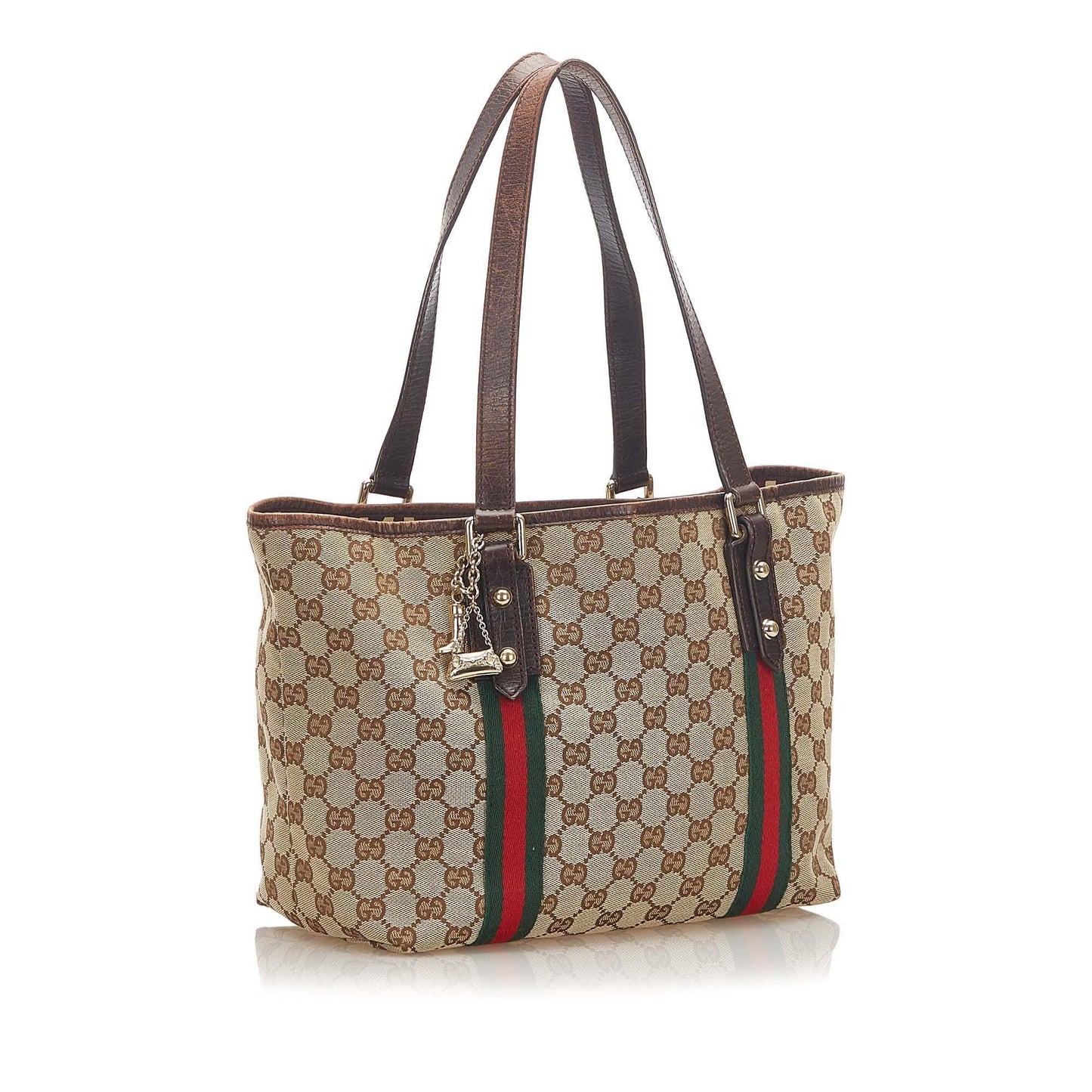 Gucci GG Canvas Jolicoeur Tote Bag (SHG-17775)