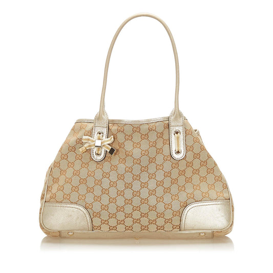 Gucci GG Canvas Princy Tote Bag (SHG-18784)