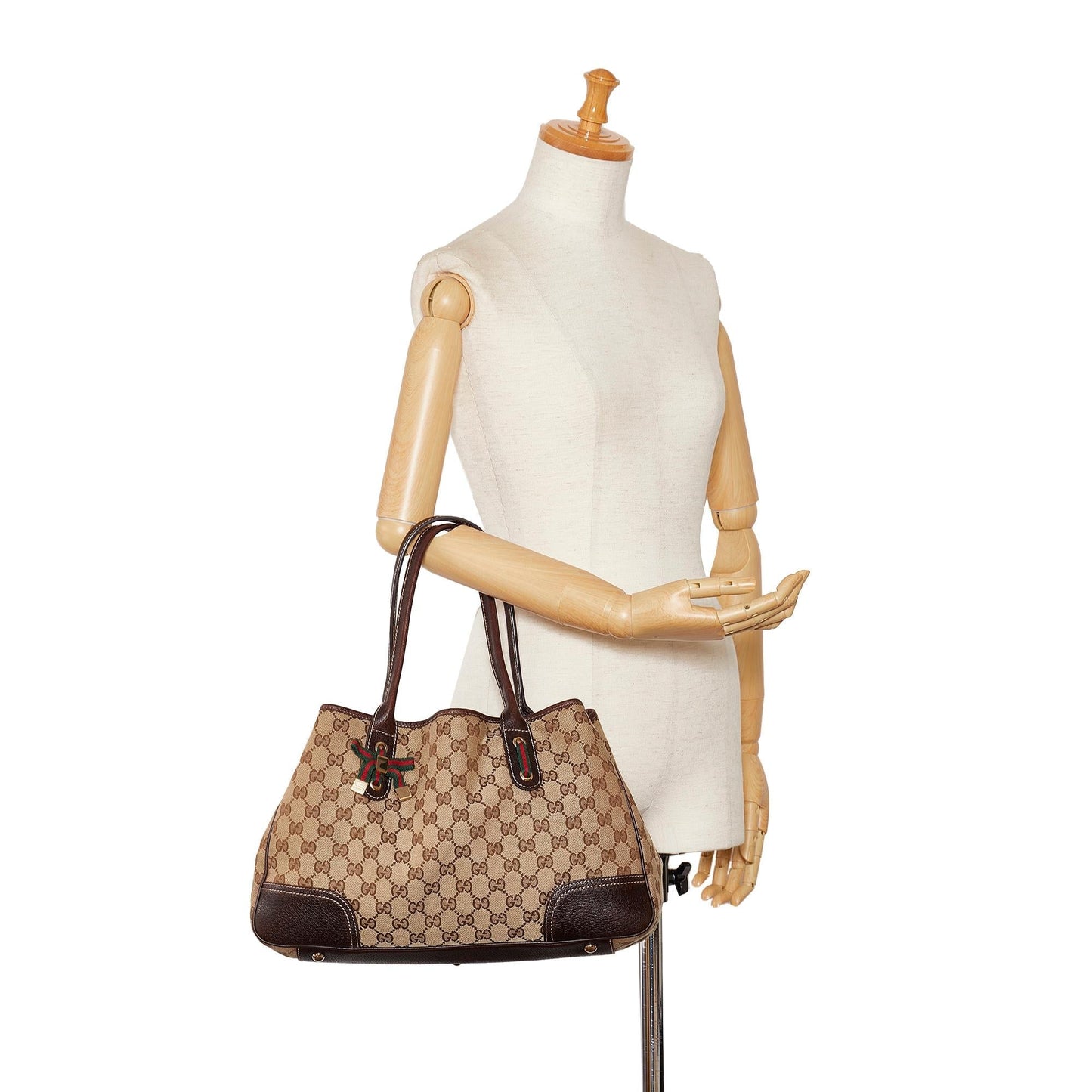 Gucci GG Canvas Princy Tote Bag (SHG-CgZKf5)